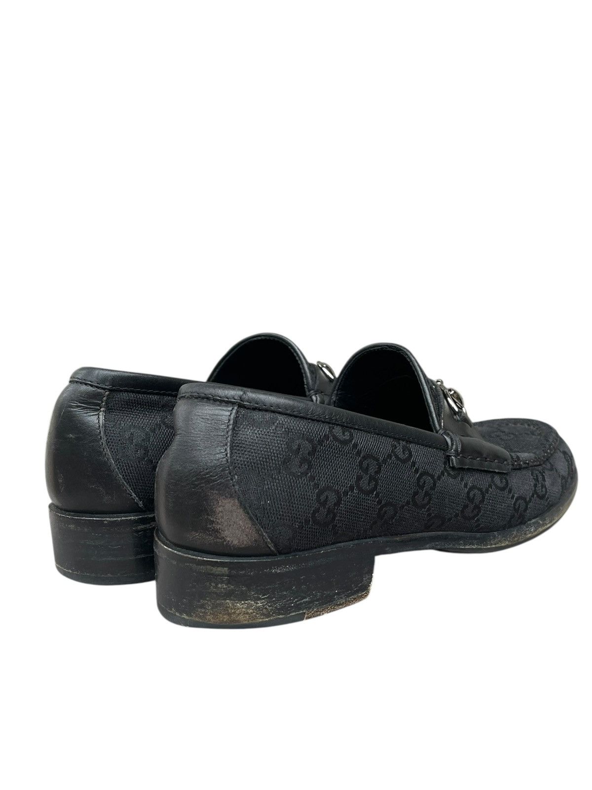 Gucci × Tom Ford Gucci monogram black loafers Size US 6 / IT 36 - 7 Thumbnail