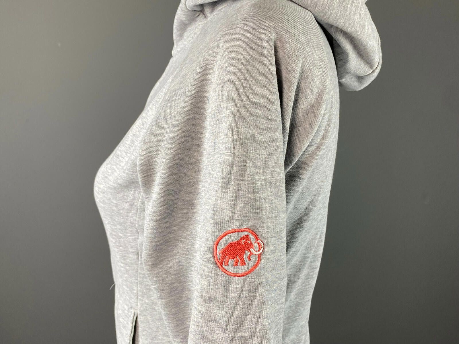 Mammut Ladies Mammut Gray Full Zip Hooded Activewear Sweater Size M / US 6-8 / IT 42-44 - 6 Thumbnail