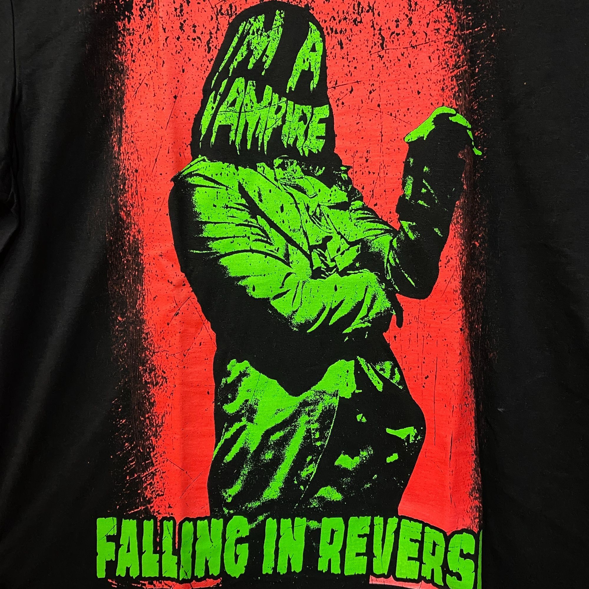 Band Tees Falling in Reverse The Drug in Me Is You Album I'm Not A Vam Size US L / EU 52-54 / 3 - 2 Thumbnail