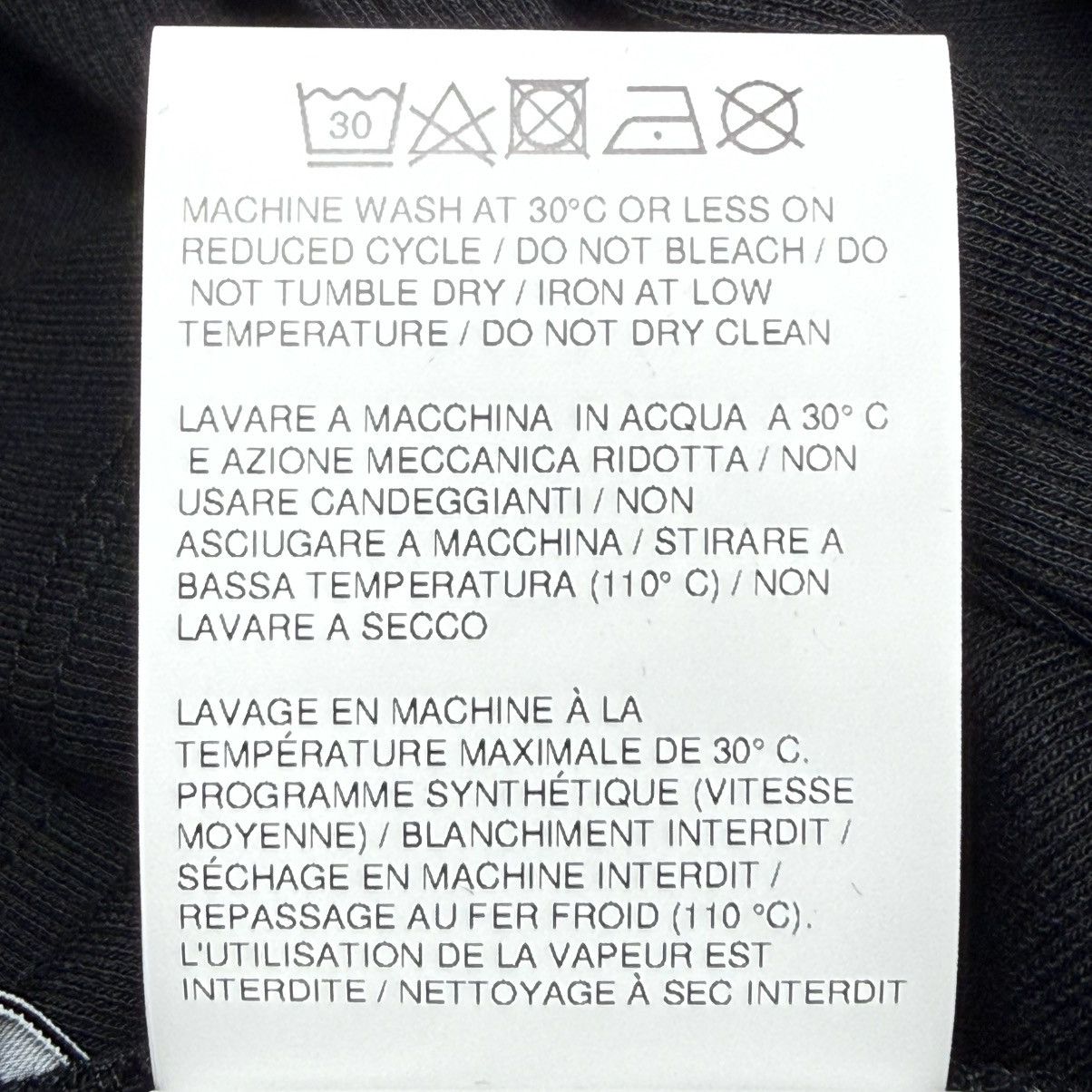 Off-White Off-White Off Stamp Basic Rib Dress in Black Size S / US 4 / IT 40 - 8 Thumbnail