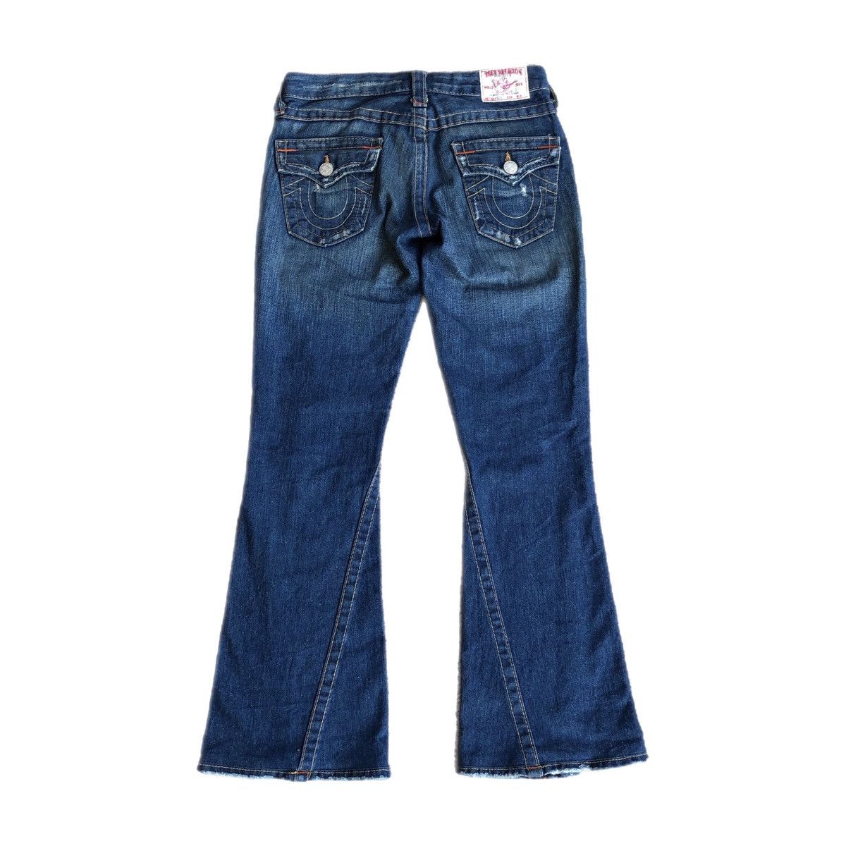 True Religion True Religion Flared Distressed Bootcut Jeans Size US 28 / EU 44 - 10 Thumbnail