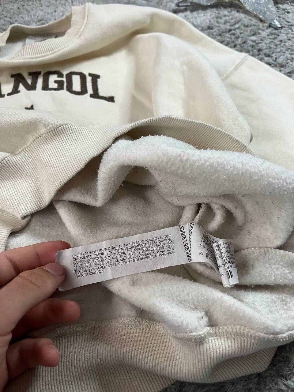 Kangol × Vintage 00s Kangol Sweatshirt Streetwear Vintage Big Logo Oversize Size US S / EU 44-46 / 1 - 8 Thumbnail