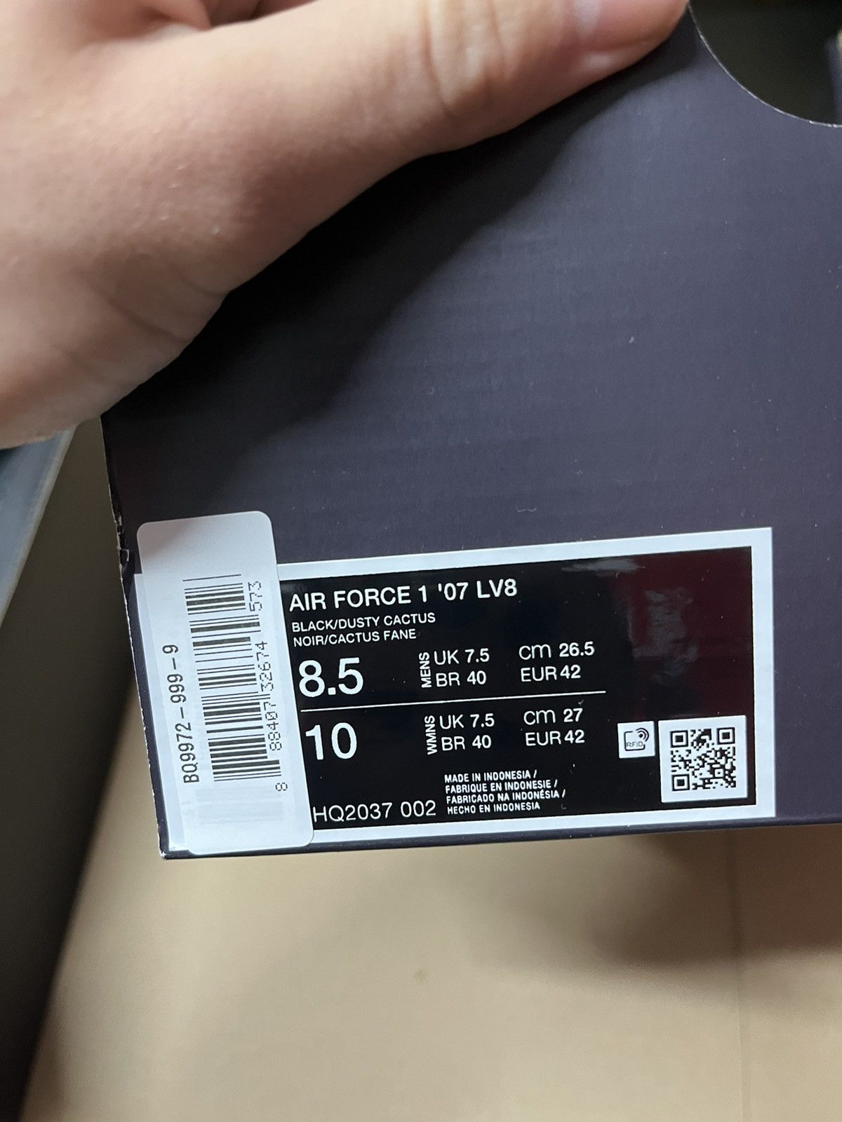 Nike Nike Air Force 1 Low Un-Tiffany Size US 8.5 / EU 41-42 - 13 Thumbnail