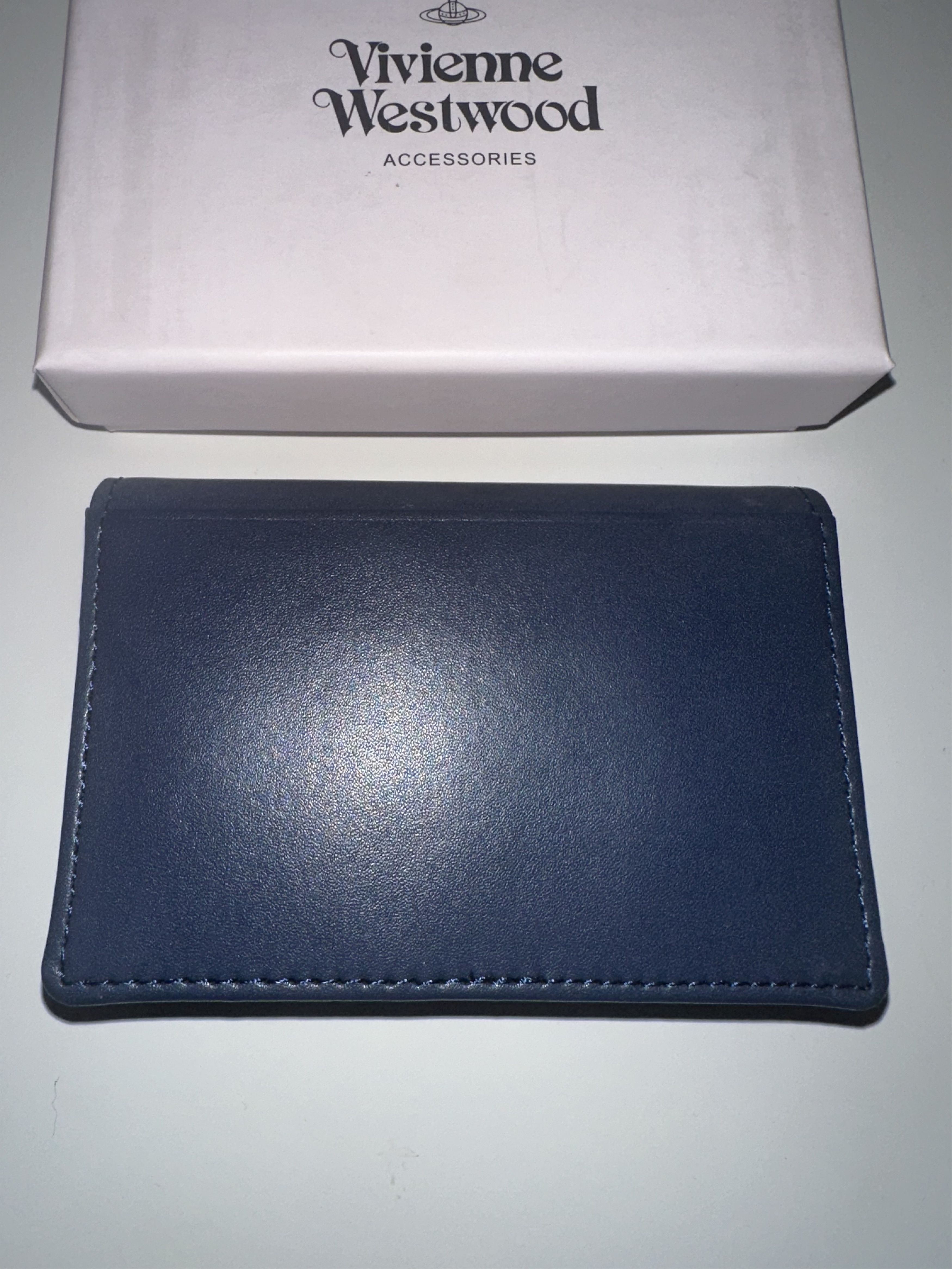 Vivienne Westwood Vivienne Westwood Navy / Purple Orb Print wallet Size ONE SIZE - 5 Thumbnail