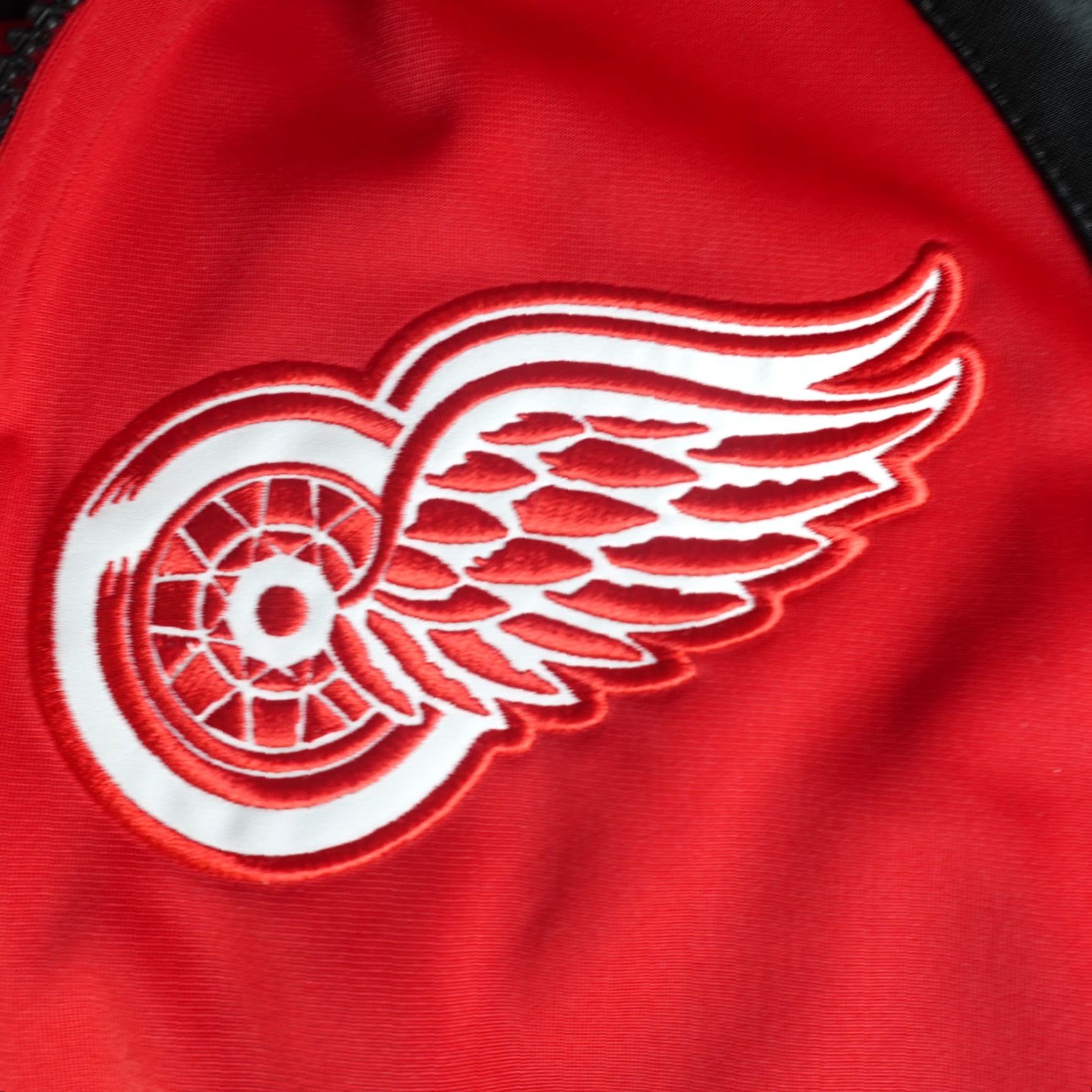 Mitchell & Ness Mitchell & Ness Red Wings Jacket Medium Detroit Tailored Warm Up Embroidered Size US M / EU 48-50 / 2 - 7 Thumbnail