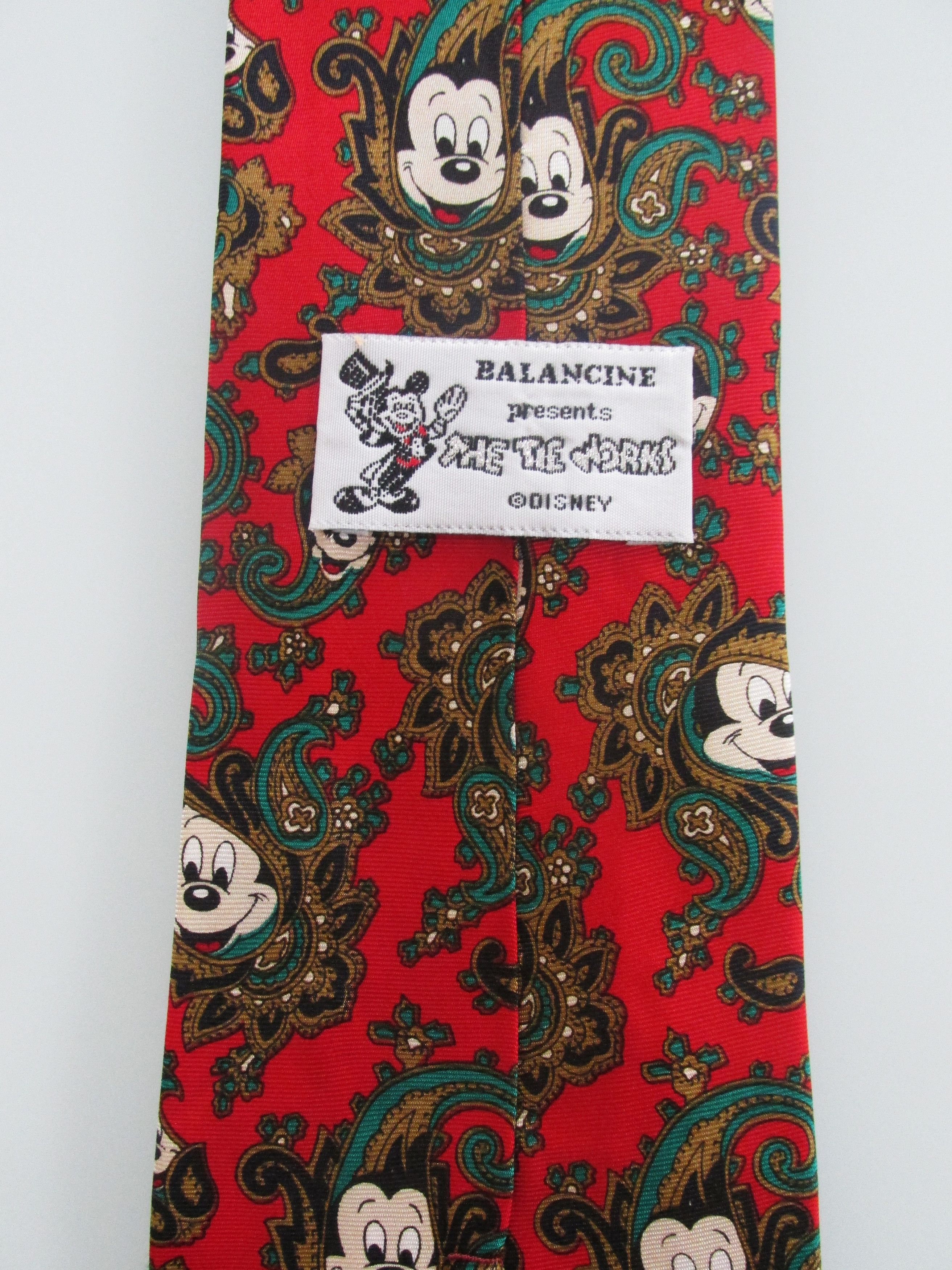 Disney Mickey Mouse/Disney Men's Silk Tie Size ONE SIZE - 5 Thumbnail