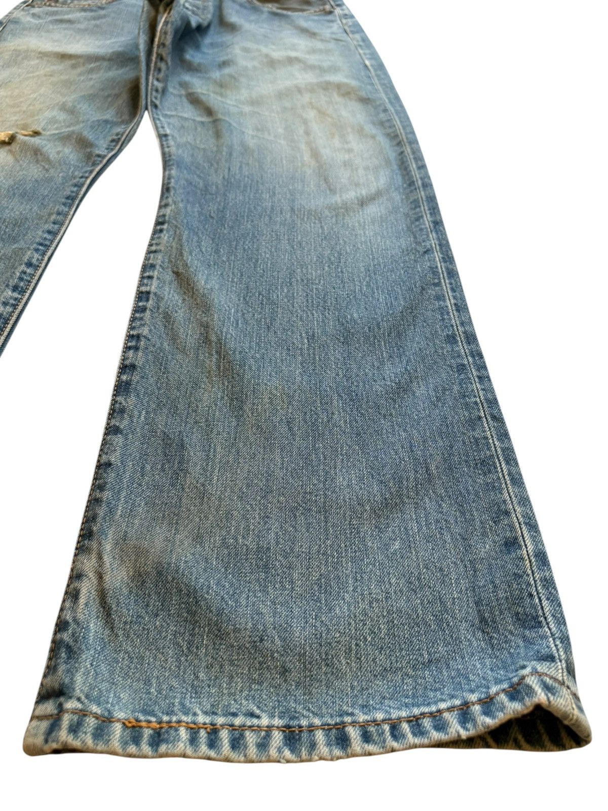 Levi's Vintage 90s Levis 501 Mud Wash Distressed Baggy Jeans Size US 34 / EU 50 - 7 Thumbnail