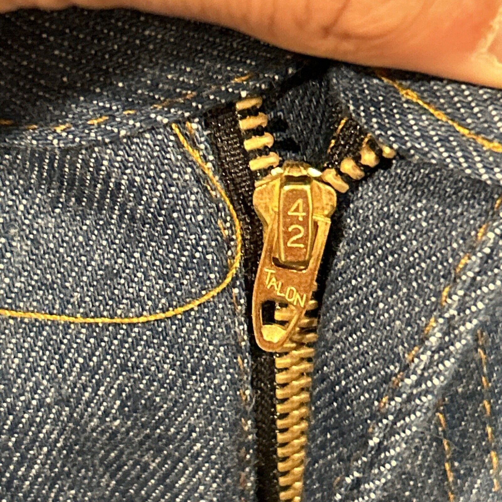 Levi's 70s Levis Orange Tab Straight Jeans Youth 9 24x24 Deadstock Size US 26 / EU 42 - 7 Thumbnail