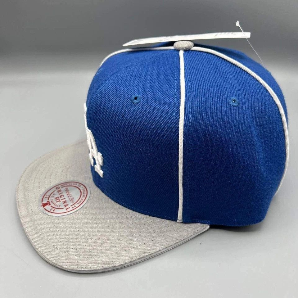 Mitchell & Ness Los Angeles LA Dodgers Hat Men Mitchell & Ness Snap Back Cap Size ONE SIZE - 4 Thumbnail