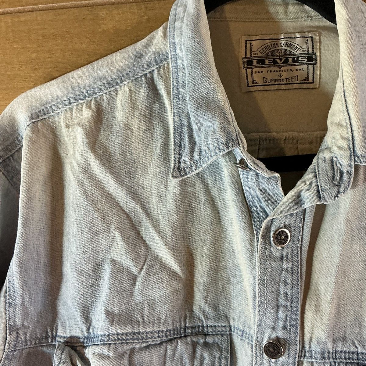Levi's Levi’s Denim Shirt Button UpWestern Vintage Style Large Size US L / EU 52-54 / 3 - 7 Thumbnail