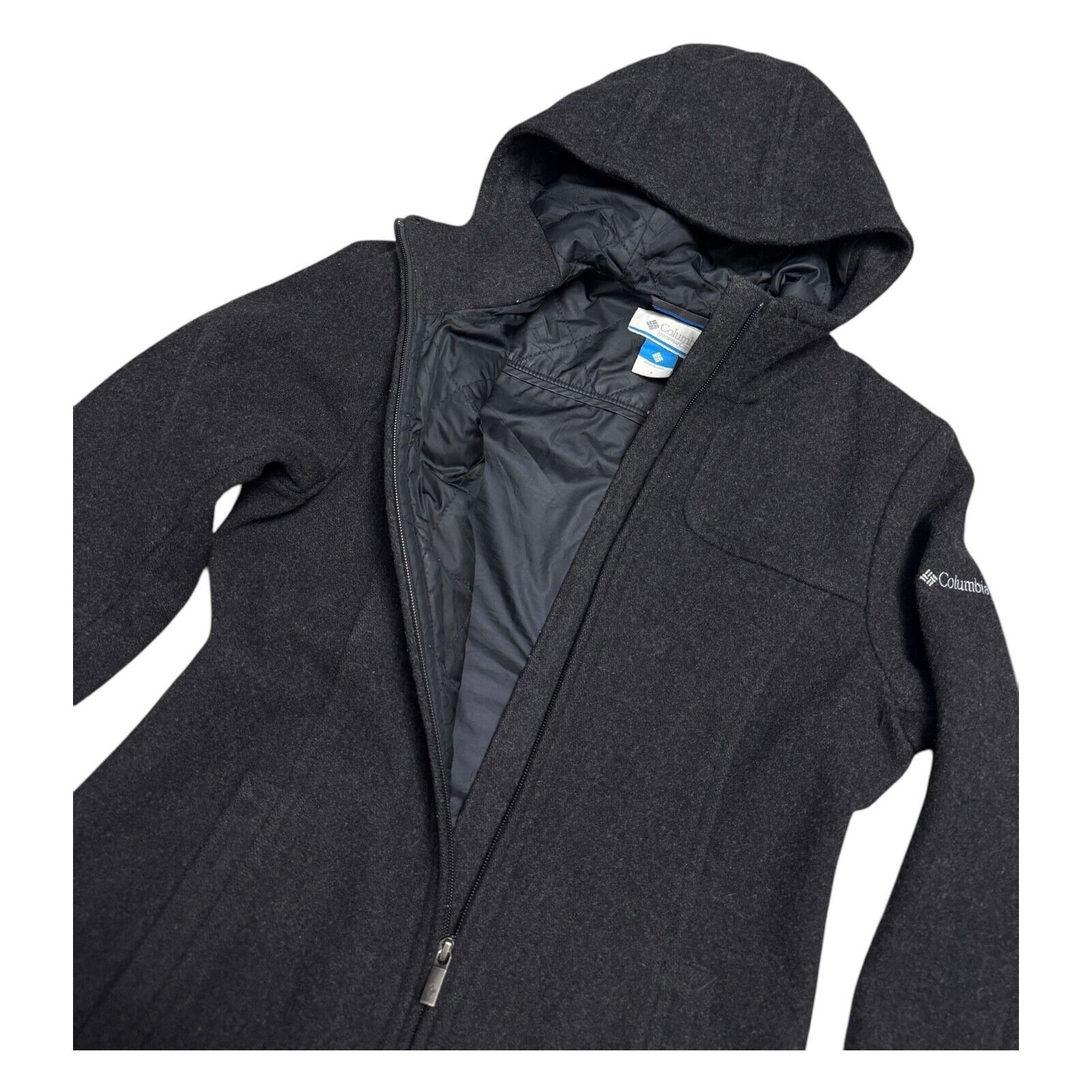 Columbia COLUMBIA RECYCLED WOOL Outdoor Winter Coat Jacket Small Size S / US 4 / IT 40 - 3 Thumbnail