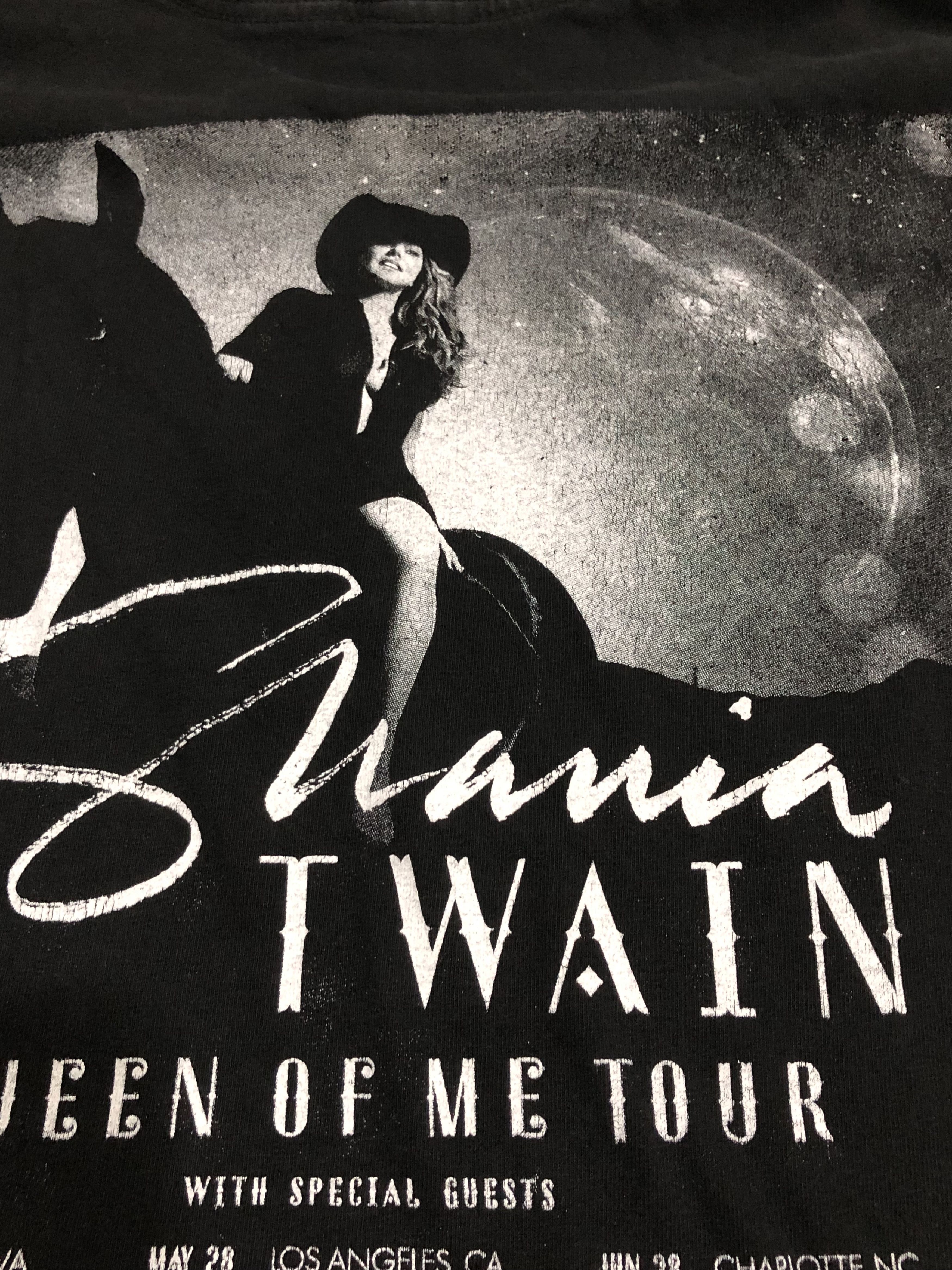 Band Tees × Vintage Vintage Shania Twain Tour Tshirt Size US XL / EU 56 / 4 - 5 Thumbnail