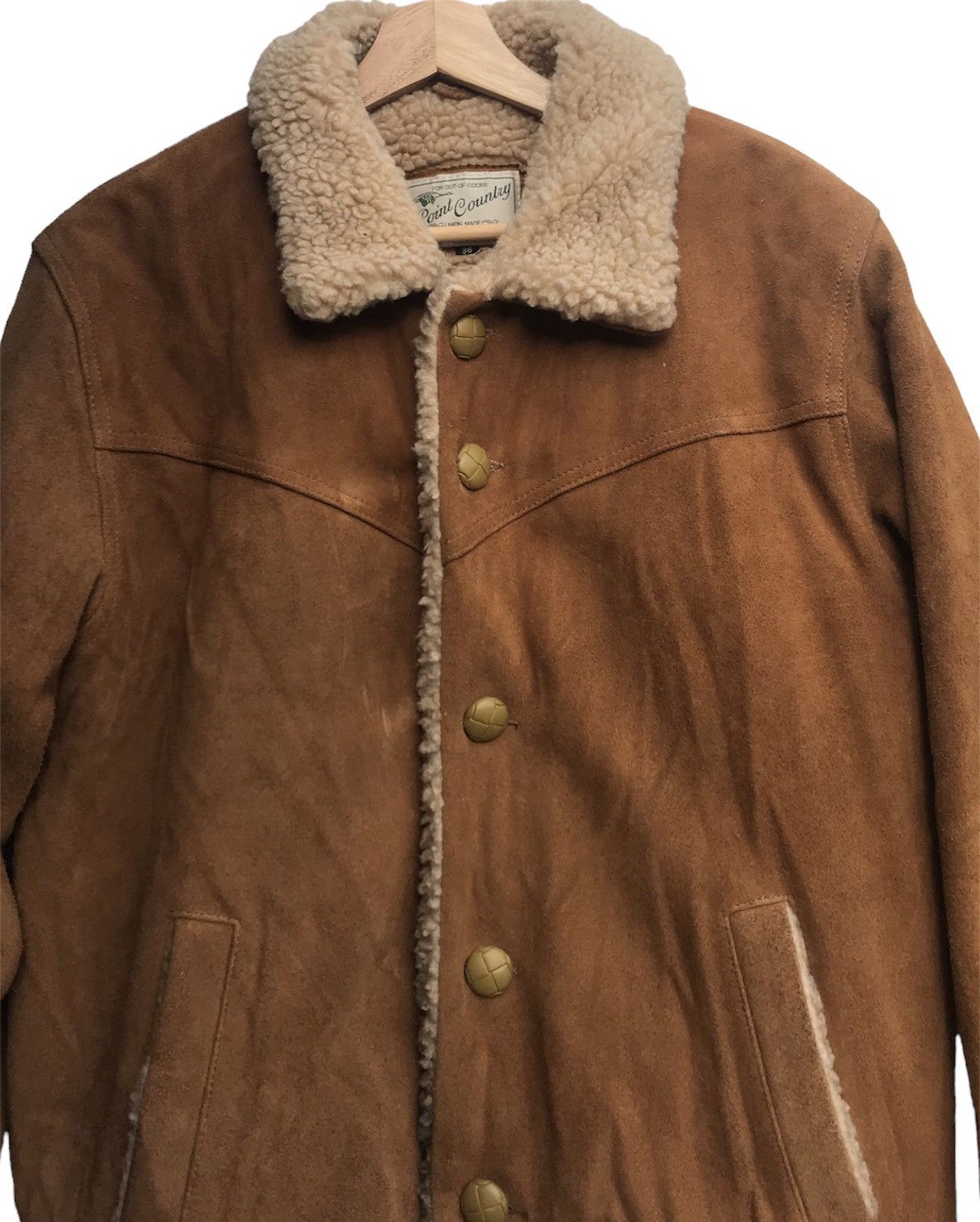 Genuine Leather × Leather Point Country Cow Suede Leather Jacket Size 36 Size US S / EU 44-46 / 1 - 4 Thumbnail