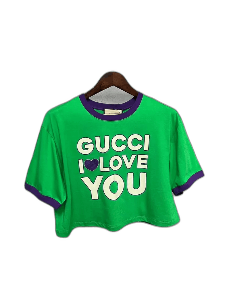 Gucci Gucci I Love You Short Sleeve Top Size M / US 6-8 / IT 42-44 - 1 Thumbnail