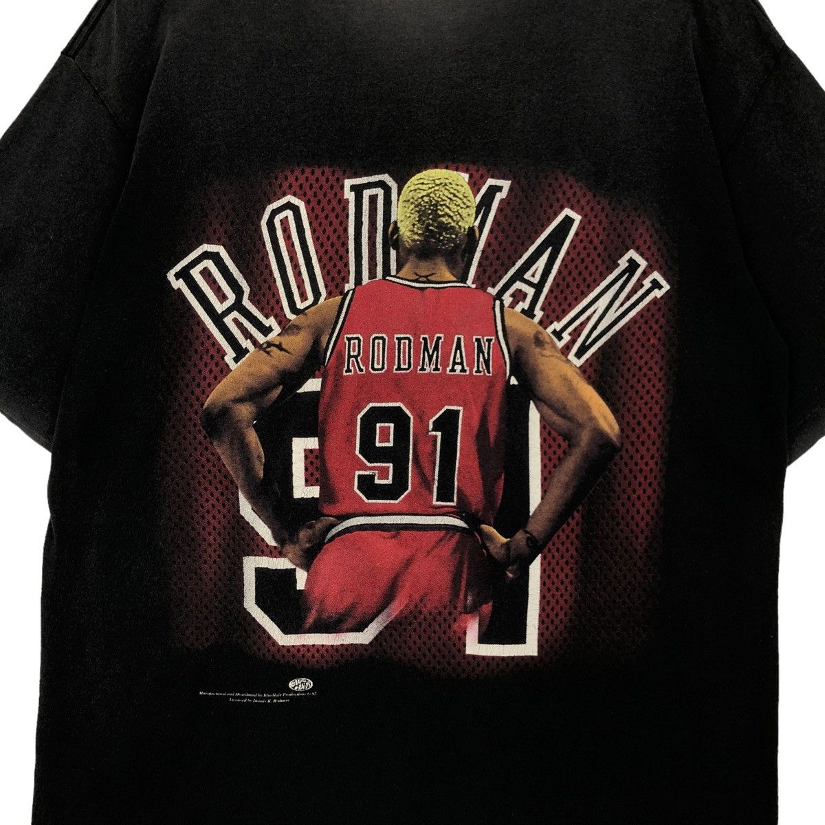 🔥90's Vintage Dennis Rodman Murina Made in USA T-Shirt