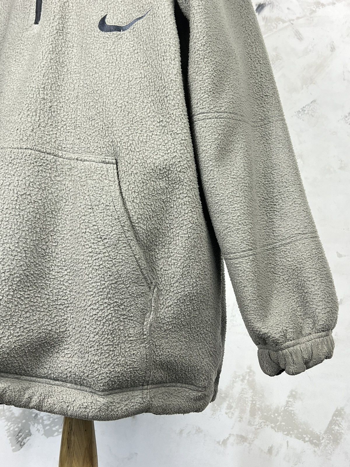 Nike Vintage Nike Reversible Anorak Fleece Jacket Big Logo XL Size US XL / EU 56 / 4 - 4 Thumbnail