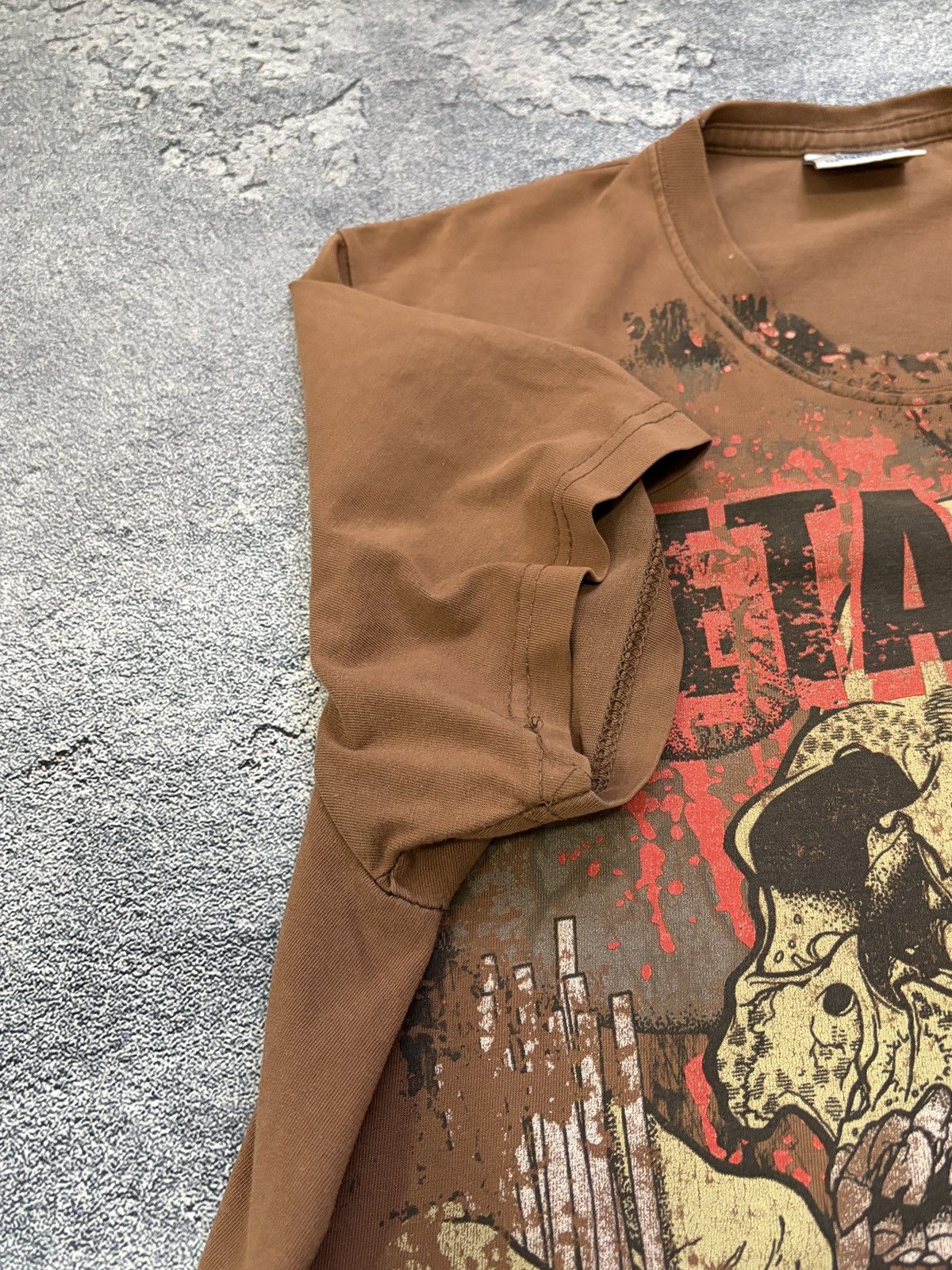 Vintage Vintage Metallica The Shortest Straw Tee Starworld Tag XL Size US L / EU 52-54 / 3 - 9 Thumbnail