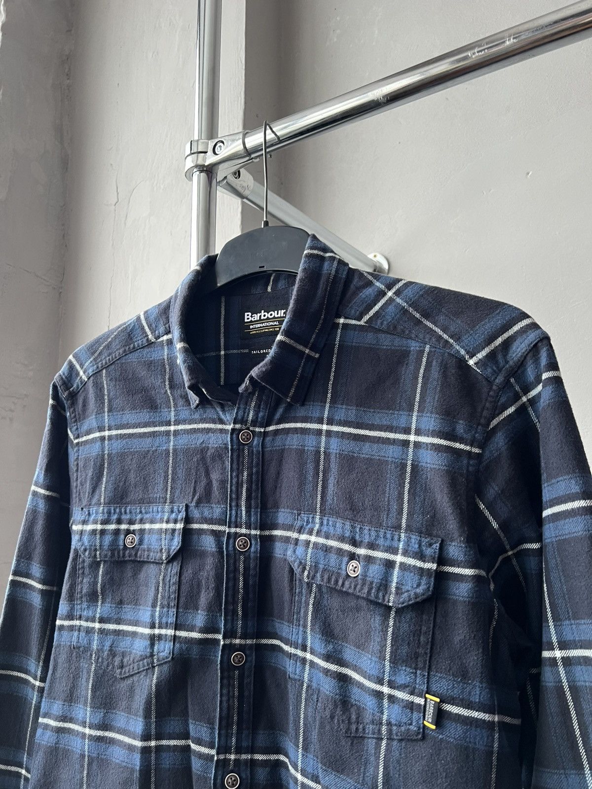 Barbour BARBOUR INTERNATIONAL ENGLAND FLANNEL CASUAL SHIRT BUTTON L Size US L / EU 52-54 / 3 - 5 Thumbnail