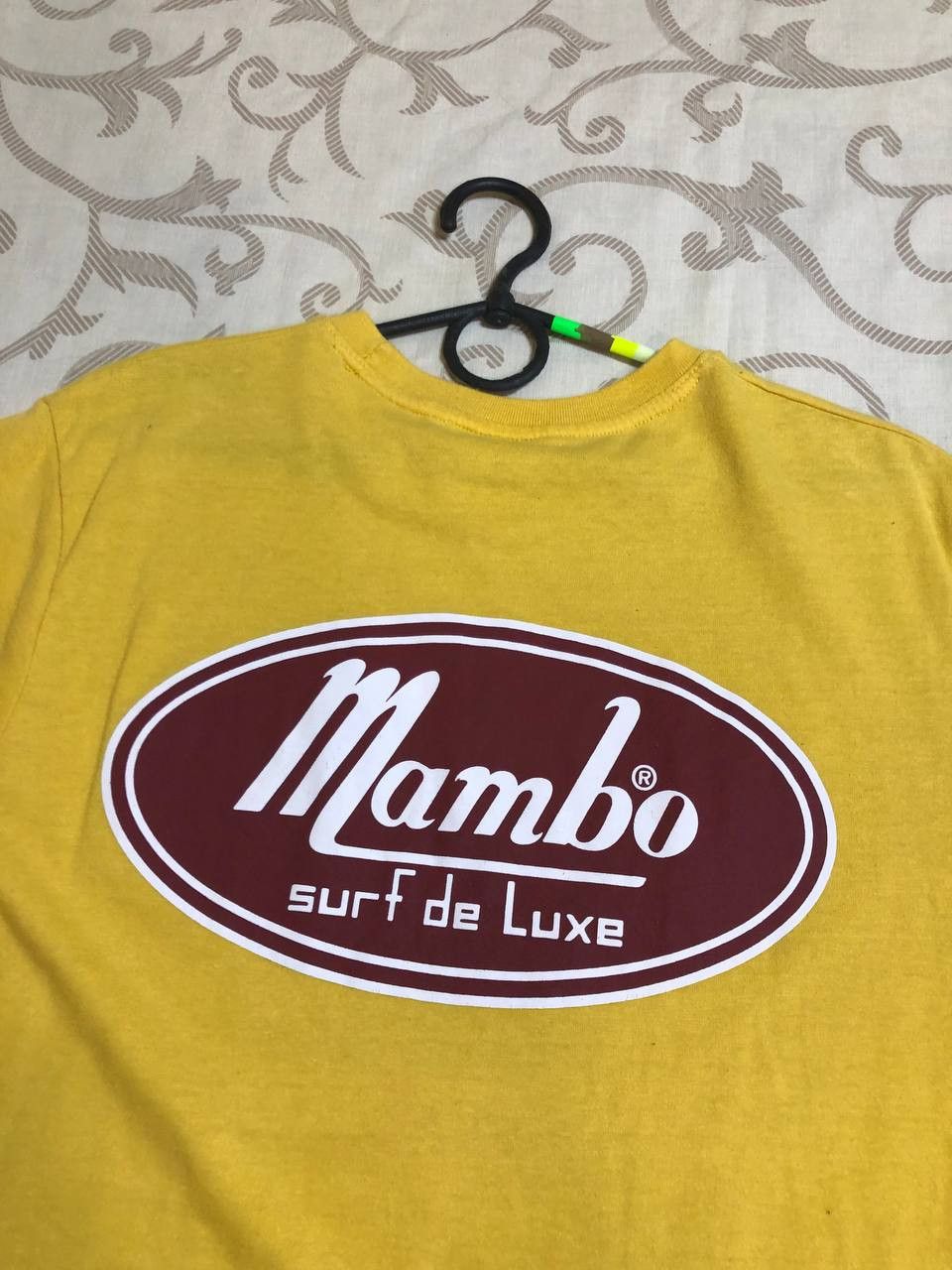 Mambo Mambo T Shirt Yellow Graphic Surf Tee streetwear Size US M / EU 48-50 / 2 - 7 Thumbnail