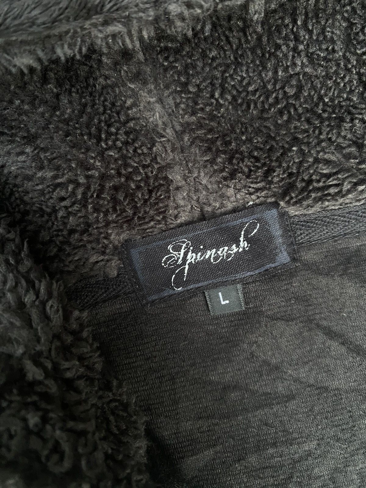 Japanese Brand Vintage Spinash punk style zip up hoodies Size L / US 10 / IT 46 - 7 Thumbnail