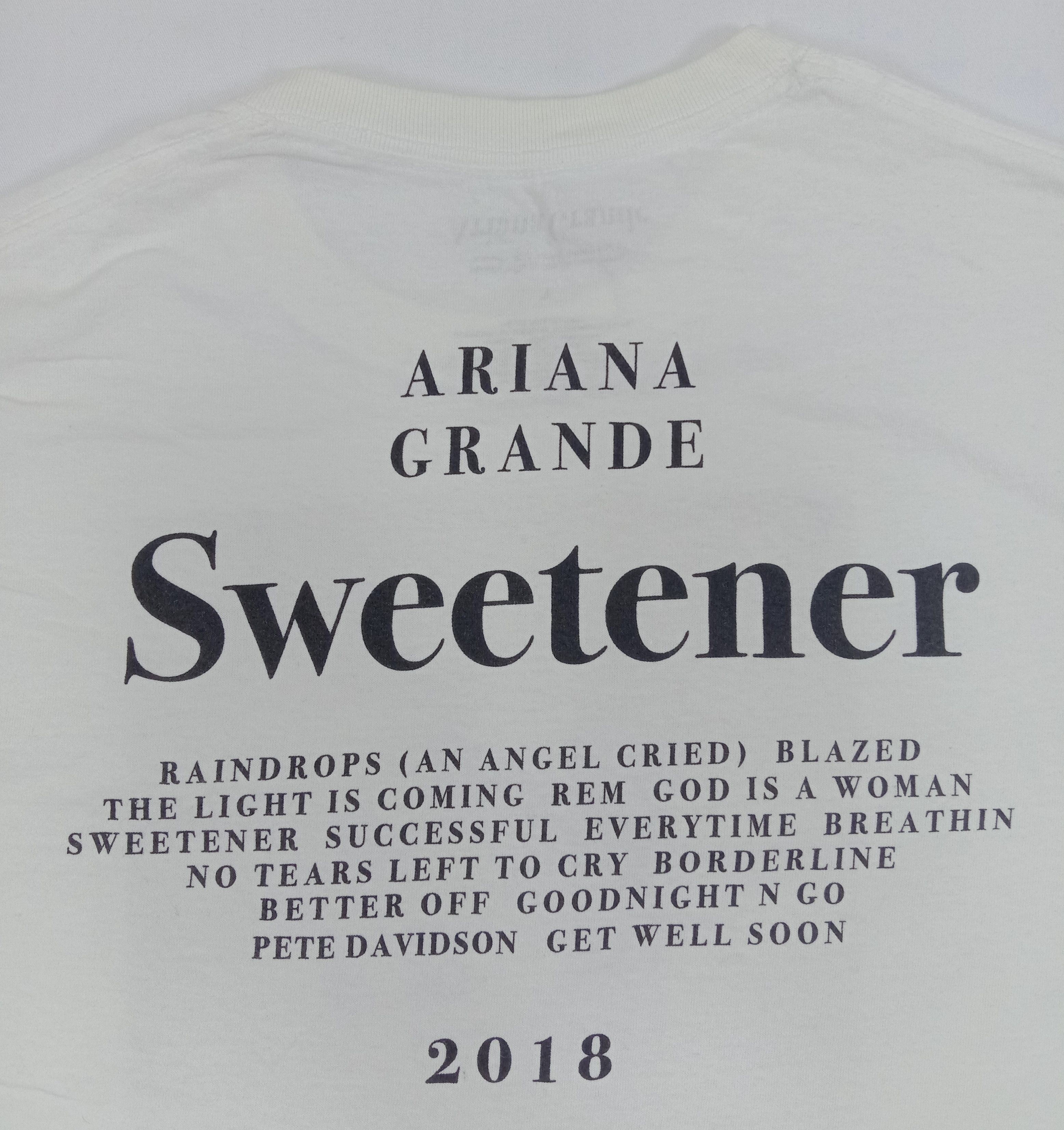 Band Tees Ariana Grande Sweetener 2018 T Shirt Size US L / EU 52-54 / 3 - 6 Thumbnail