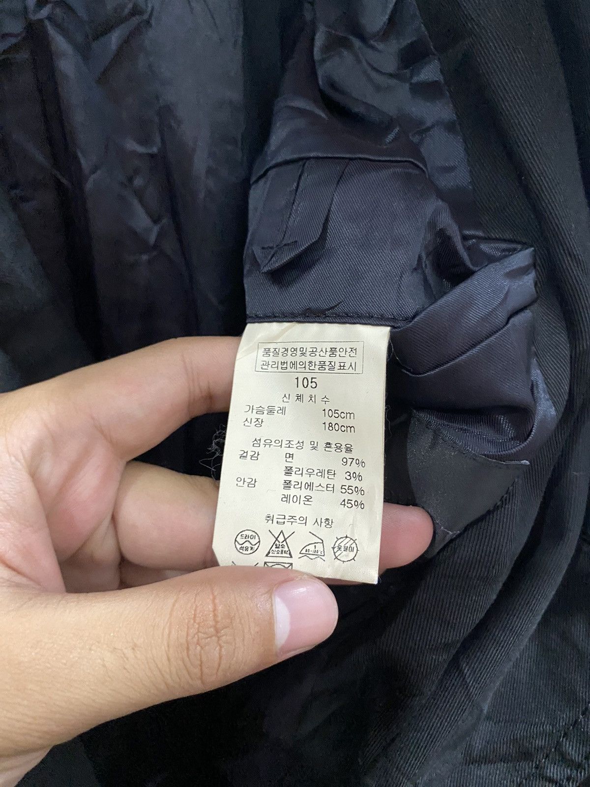 Wooyoungmi WOOYOUNGMI DOUBLE BREASTED BLACK TRENCH COAT Size M / US 6-8 / IT 42-44 - 9 Thumbnail