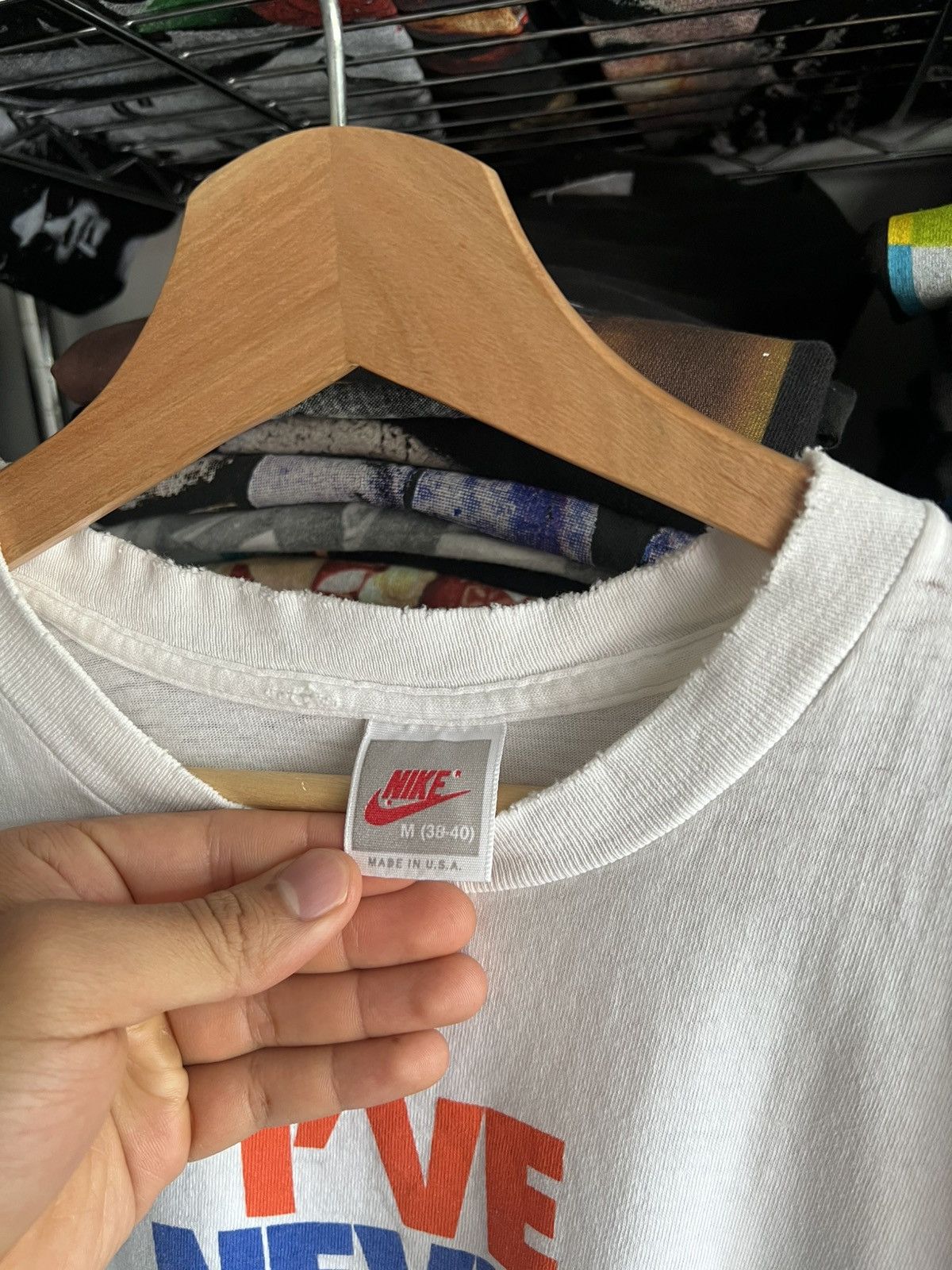 Nike 90s Nike Nice Shoes Single Stitch Promo Tee Size US M / EU 48-50 / 2 - 3 Thumbnail