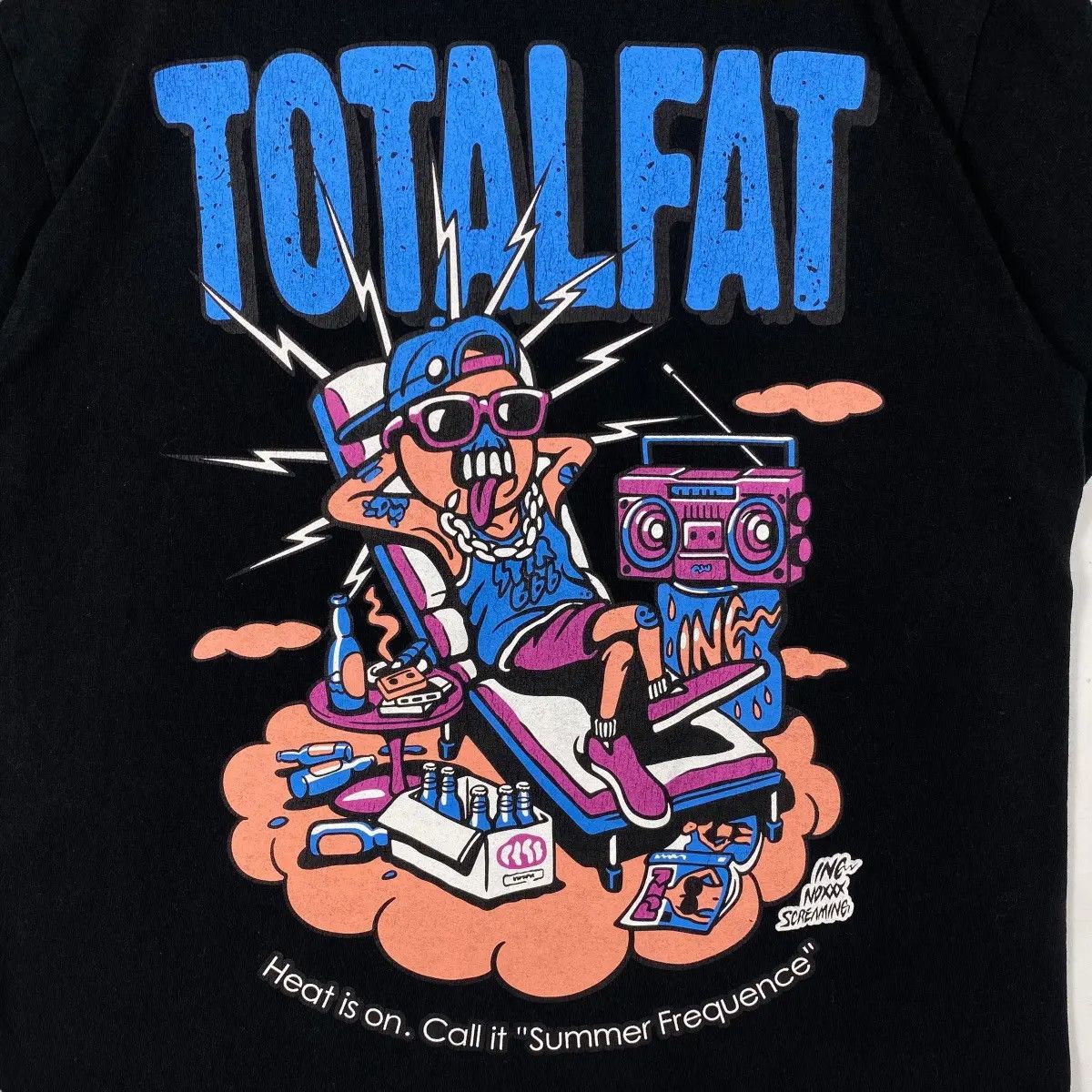 Band Tees Vintage TOTALFAT Japanese Punk Rock Band Tee Shirt Size US S / EU 44-46 / 1 - 2 Thumbnail
