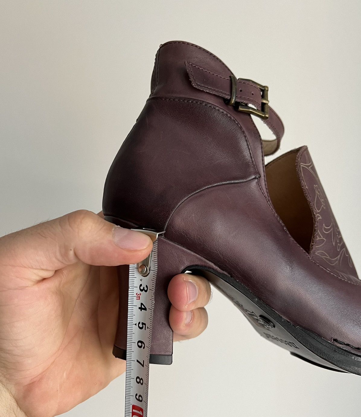 Vintage Vintage Neosens Leather Violet Heel Shoes Size US 9 / IT 39 - 8 Thumbnail
