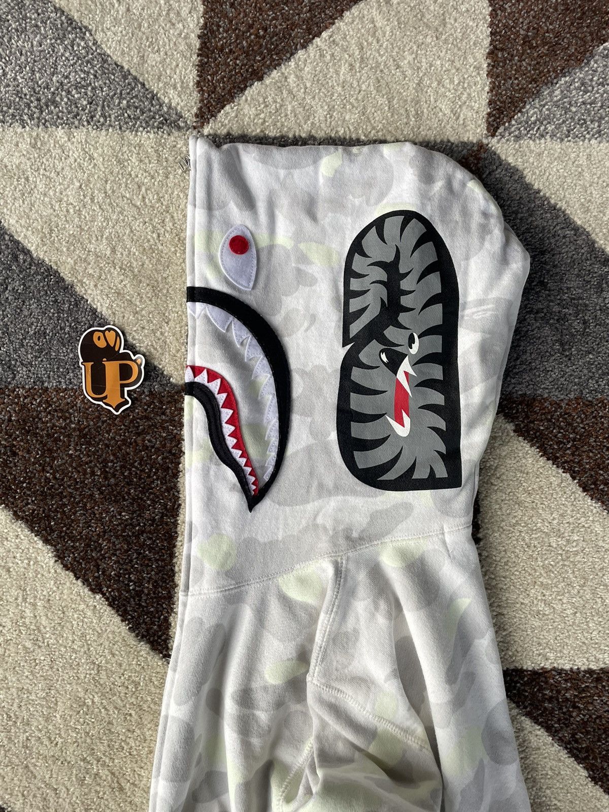 Bape Bape GITD City Camo Shark Fullzip Hoodie Size XS / US 0-2 / IT 36-38 - 6 Thumbnail