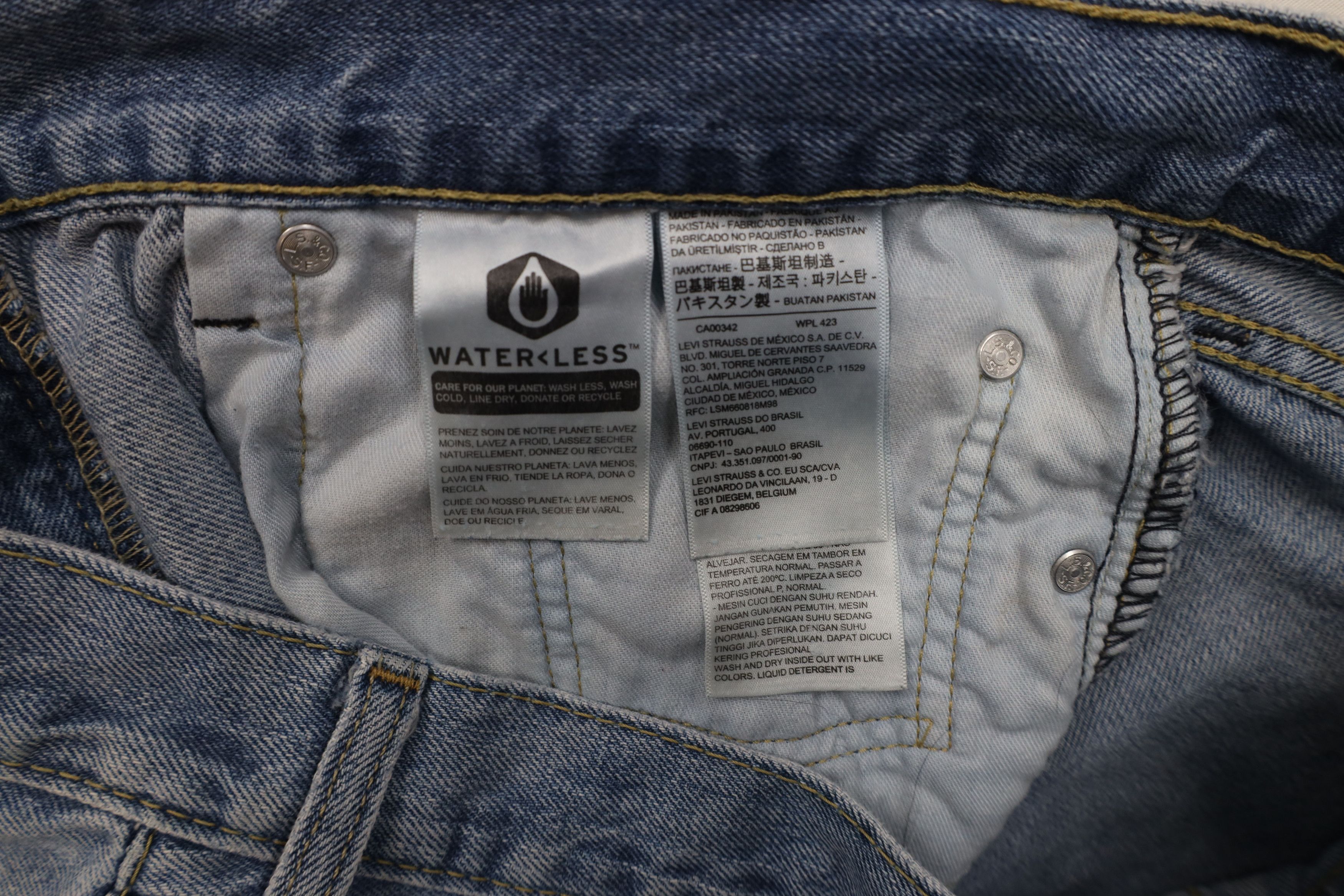 Levi's × Vintage Vintage Y2K Levis 505 Regular Straight Leg Denim Jeans Size US 34 / EU 50 - 9 Thumbnail