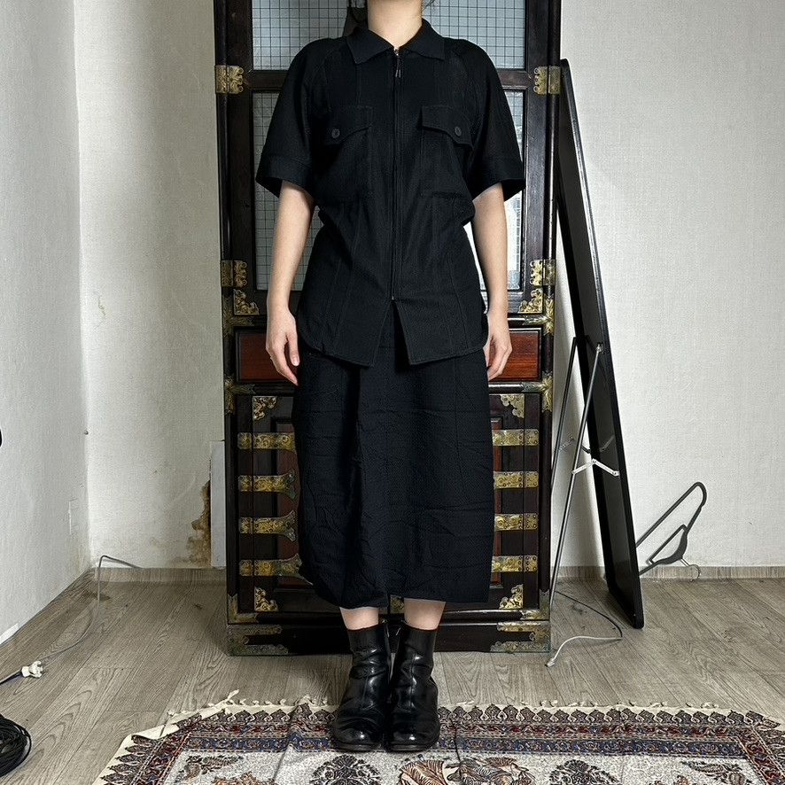 Comme des Garcons comme des garcons tricot 1995 wrinkle skirt Grailed