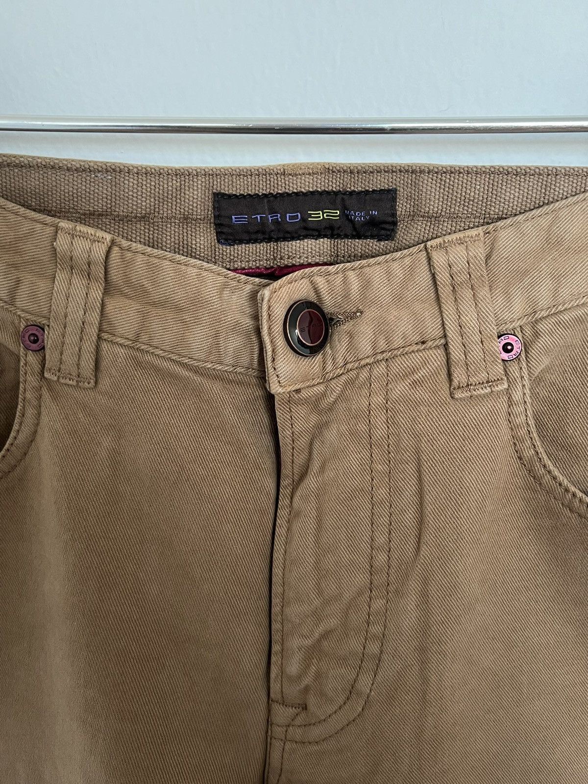 Etro Etro Brown Denim Jeans Size US 32 / EU 48 - 4 Thumbnail