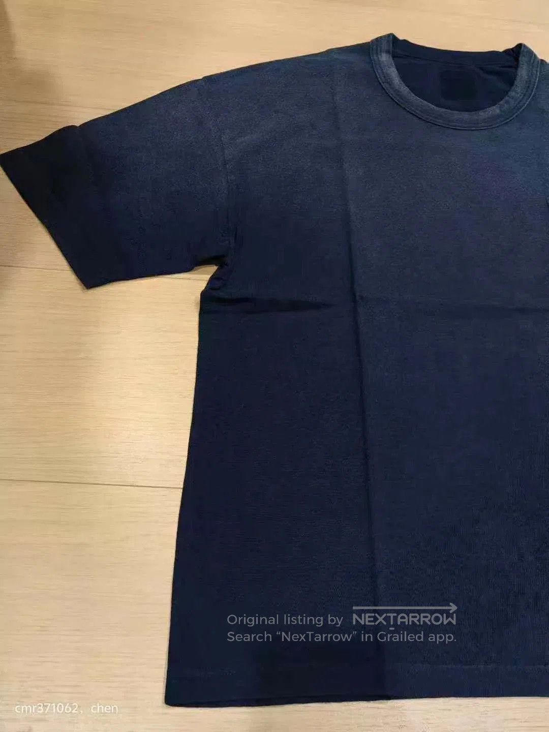 Visvim Blue Short Sleeve T-Shirt with Chest Pocket - L. Size US L / EU 52-54 / 3 - 2 Thumbnail