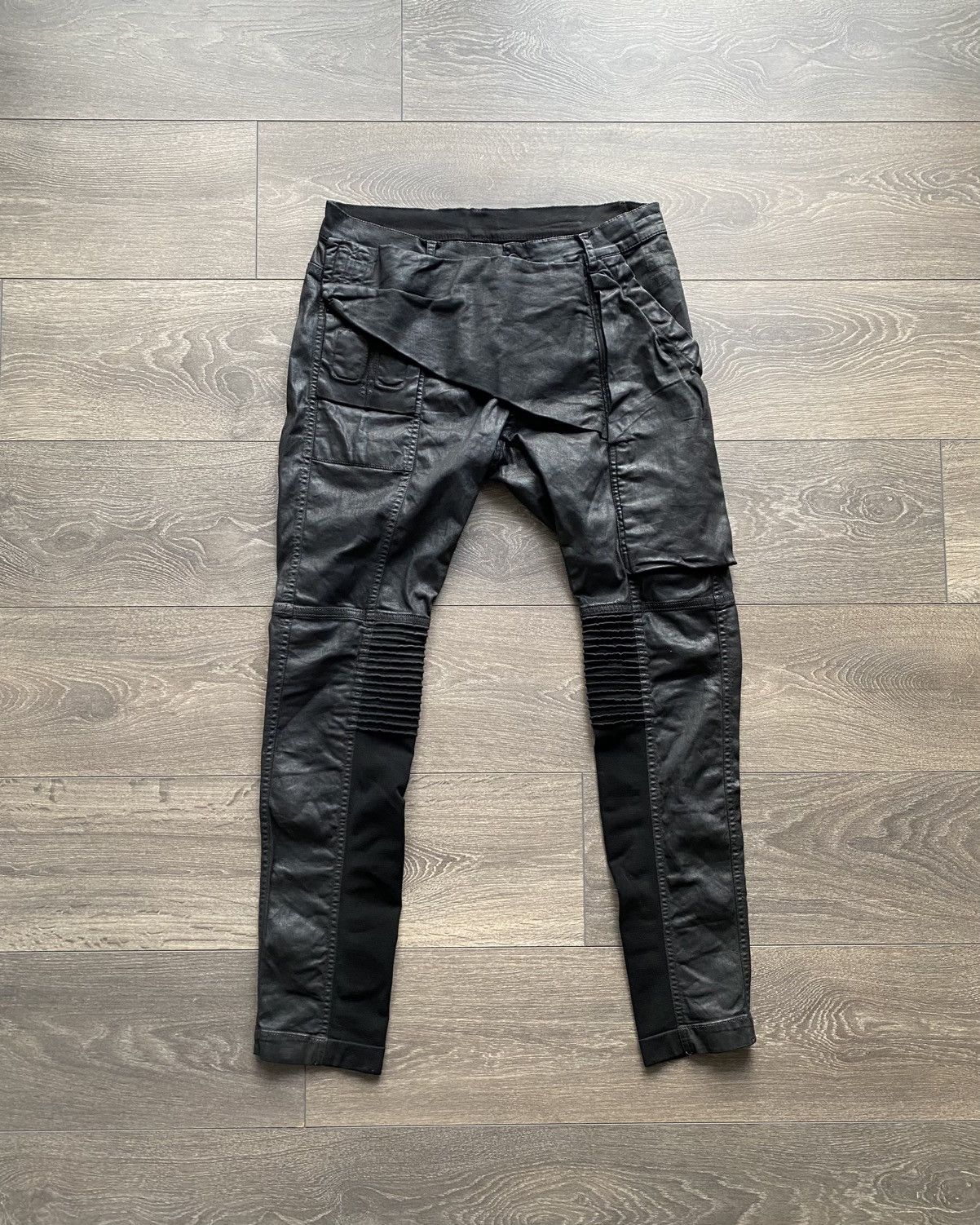 Rick Owens × Rick Owens Drkshdw Rick Owens Memphis Waxed Denim