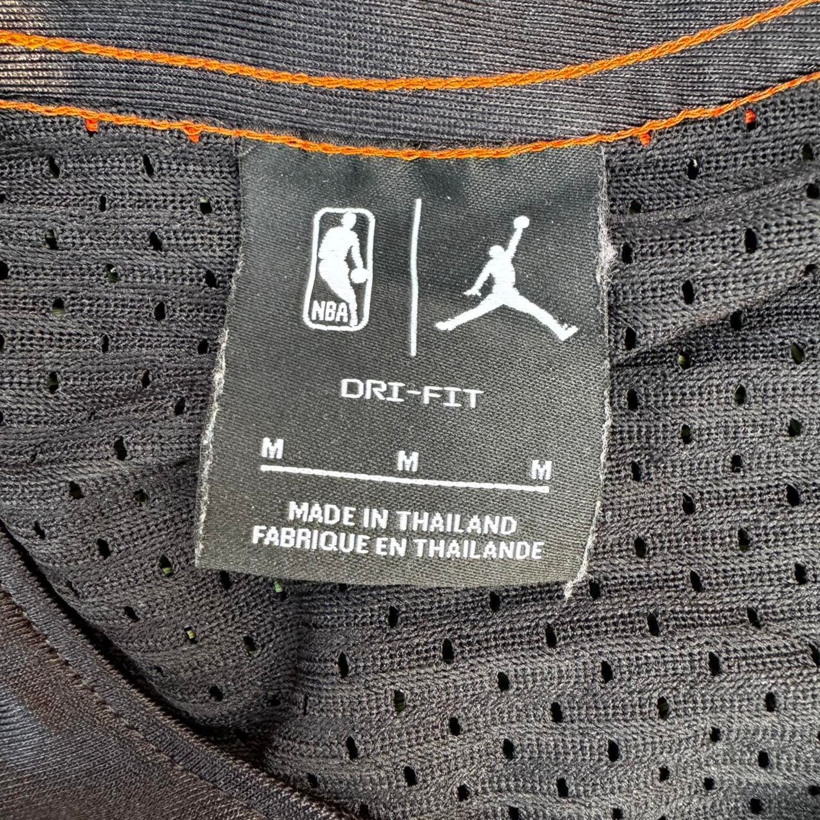 NBA Black & Orange Phoenix Suns Jersey Statement Edition Size US M / EU 48-50 / 2 - 4 Thumbnail