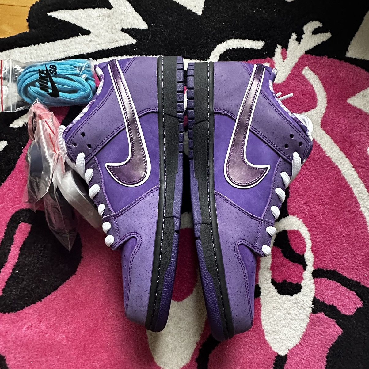 Nike Nike SB Dunk Low Concepts Purple Lobster Size US 11.5 / EU 44-45 - 6 Thumbnail