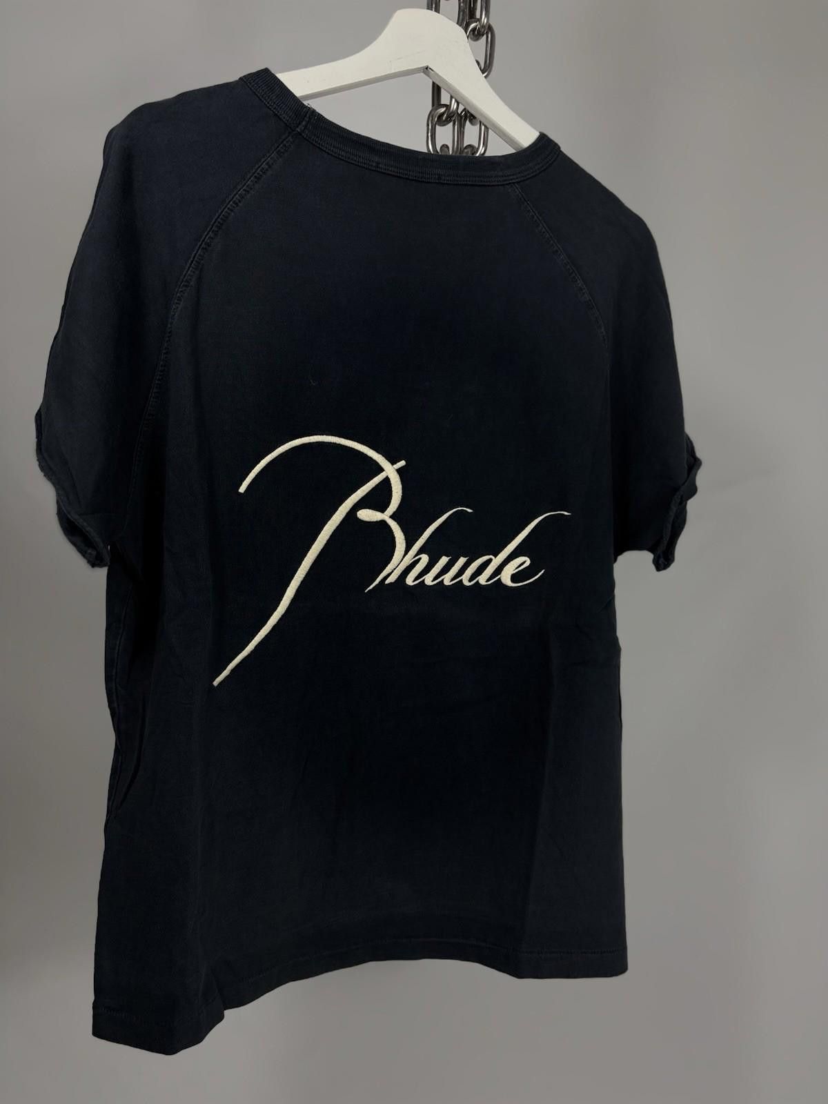 Rhude Rhude Heavy Cotton Embroidered Logo T - Shirt Size US XS / EU 42 / 0 - 3 Thumbnail