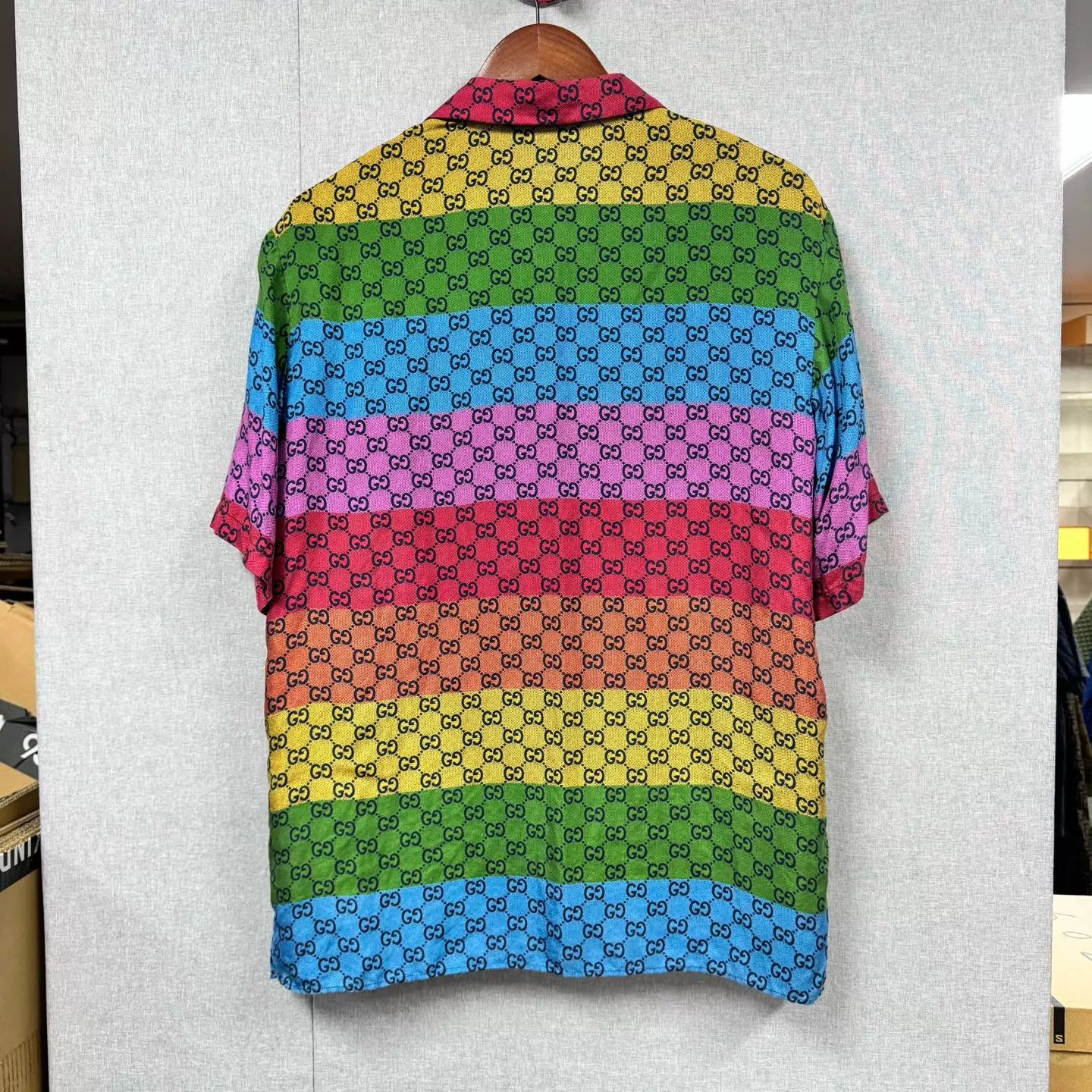 Gucci Gucci GG Colorful All-Over Print Shirt 44 Size US S / EU 44-46 / 1 - 2 Thumbnail