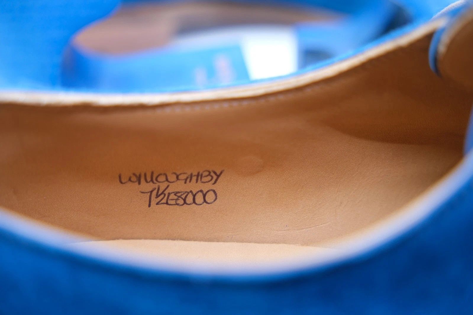 John Lobb New John Lobb Willoughby Suede Derby EU 41.5 UK 7.5 / US 8.5 Size US 8.5 / EU 41-42 - 7 Thumbnail