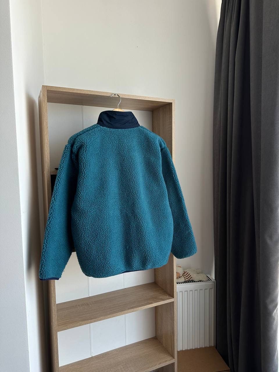 The North Face × Vintage Vintage The North Face Fleece Blue Big Logo Jacket Size US S / EU 44-46 / 1 - 19 Thumbnail