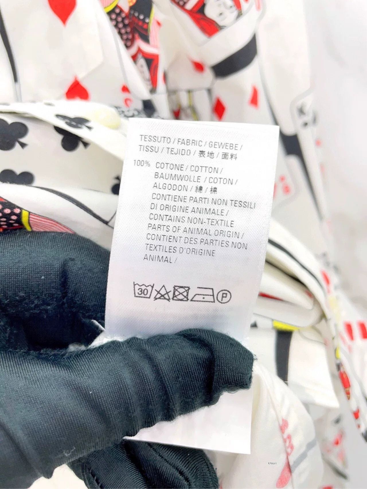 Balenciaga Balenciaga Playing Cards Print Shirt Size US XXS / EU 40 - 8 Thumbnail
