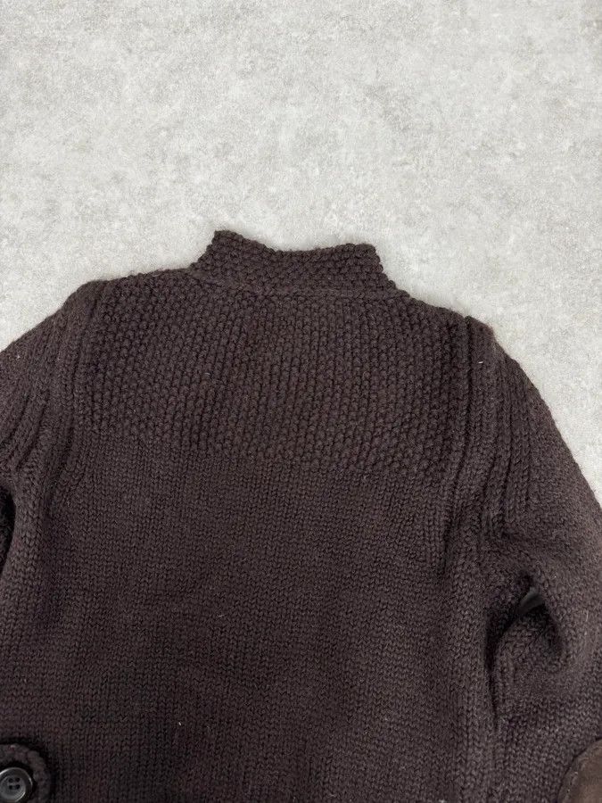 Dsquared2 AW2007 Dsquared2 Brown Wool Buttoned Cardigan Sweater Size S / US 4 / IT 40 - 6 Thumbnail