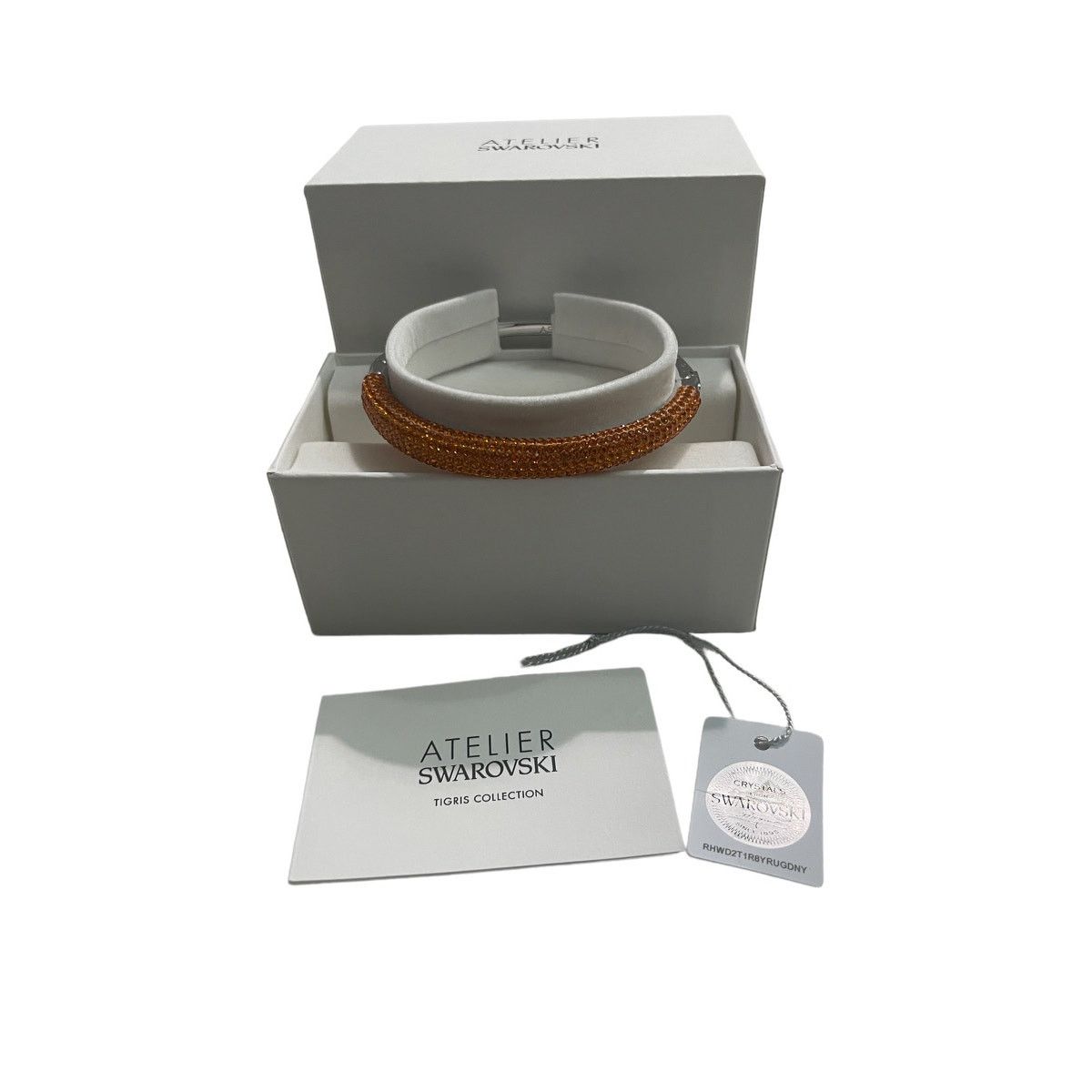 Swarovski Swarovski atelier Tigris bangle Orange M Bracelet Size ONE SIZE - 3 Thumbnail