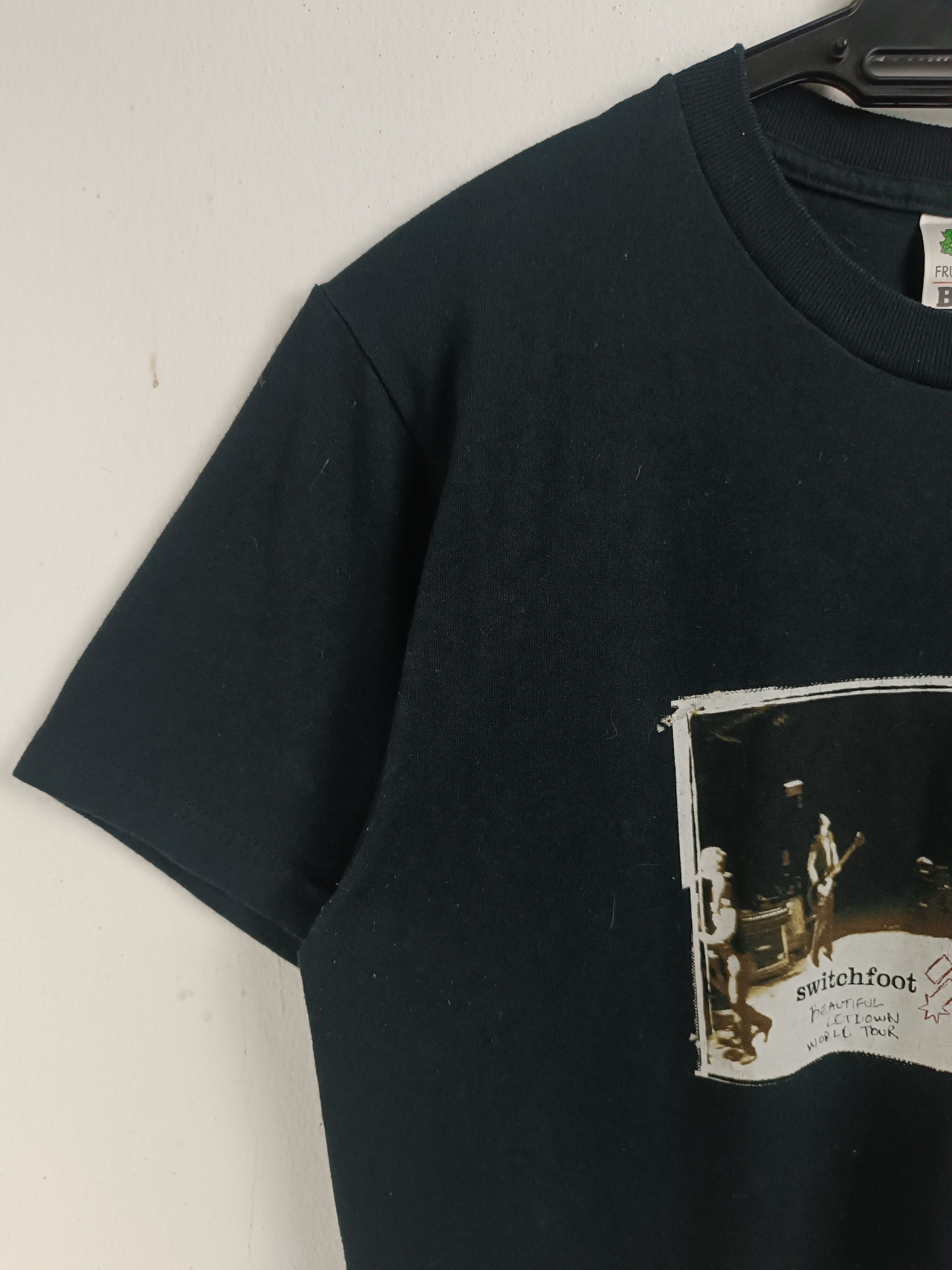 Band Tees VINTAGE 2000s SWITCHFOOT BEAUTIFUL LETDOWN WORLD TOUR Ts Y2K Size US S / EU 44-46 / 1 - 5 Thumbnail