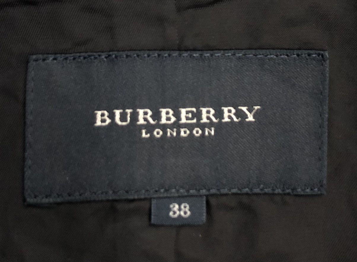 Burberry × Vintage Vintage Burberry London Blazer Size S / US 4 / IT 40 - 11 Thumbnail