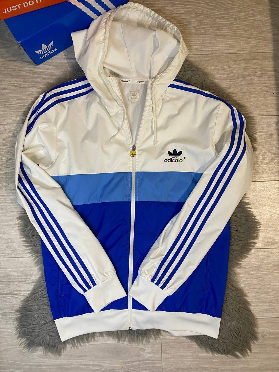 Adidas Adidas - Adicolor - Orsginals - Hooded Jacket - L - Retro Size US L / EU 52-54 / 3 - 1 Thumbnail