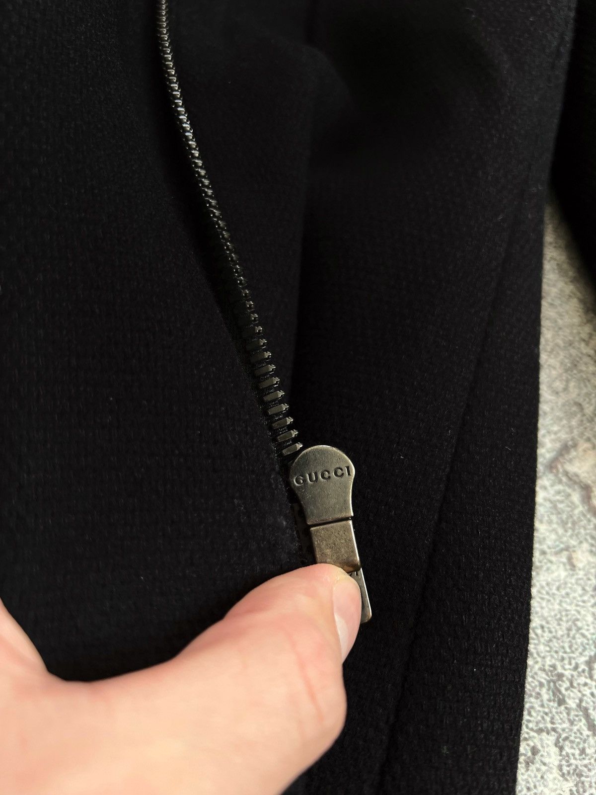 Gucci Gucci Black Wool Coat Sz 38 Zip Long Jacket Classic Elegant Size XS / US 0-2 / IT 36-38 - 11 Thumbnail