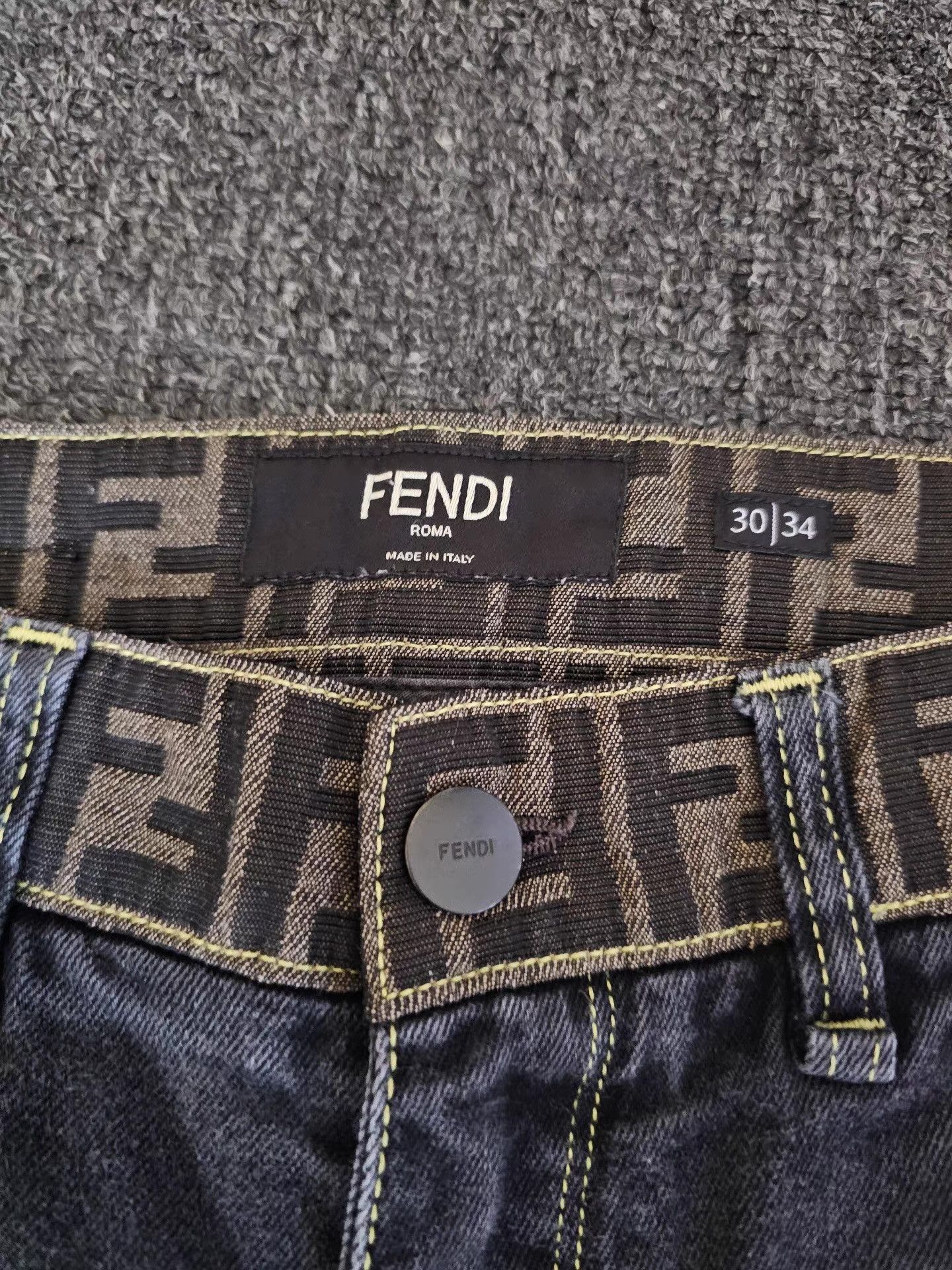 Fendi Fendi FF jeans Size US 32 / EU 48 - 4 Thumbnail