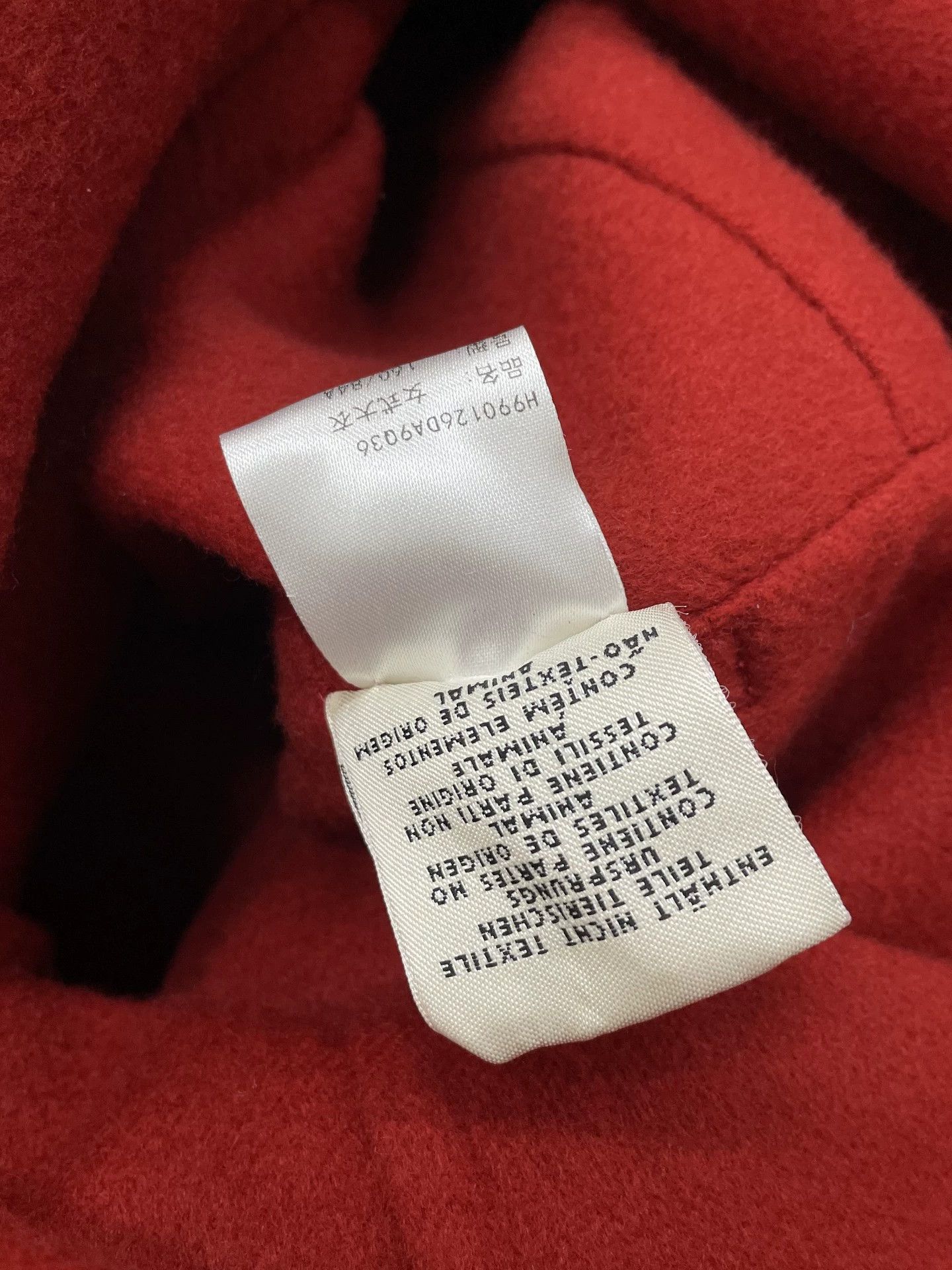 Hermes Hermes Red Cashmere Coat 36 BNWT Size XS / US 0-2 / IT 36-38 - 6 Thumbnail